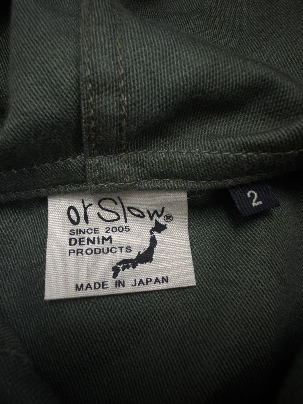 Orslow ORSLOW US ARMY HOODED SHIRT JACKET Size US L / EU 52-54 / 3 - 6 Thumbnail