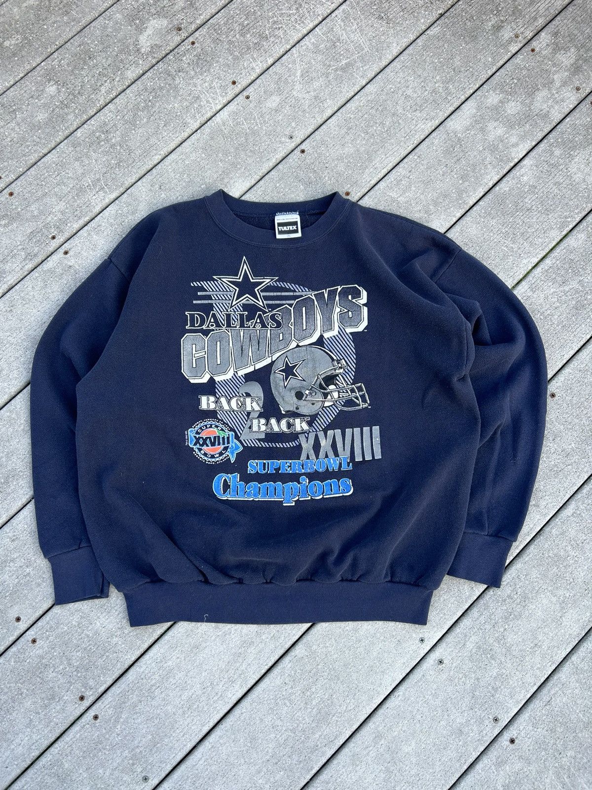 NFL × Vintage Vintage Dallas Cowboys Crewneck Size US L / EU 52-54 / 3 - 1 Thumbnail