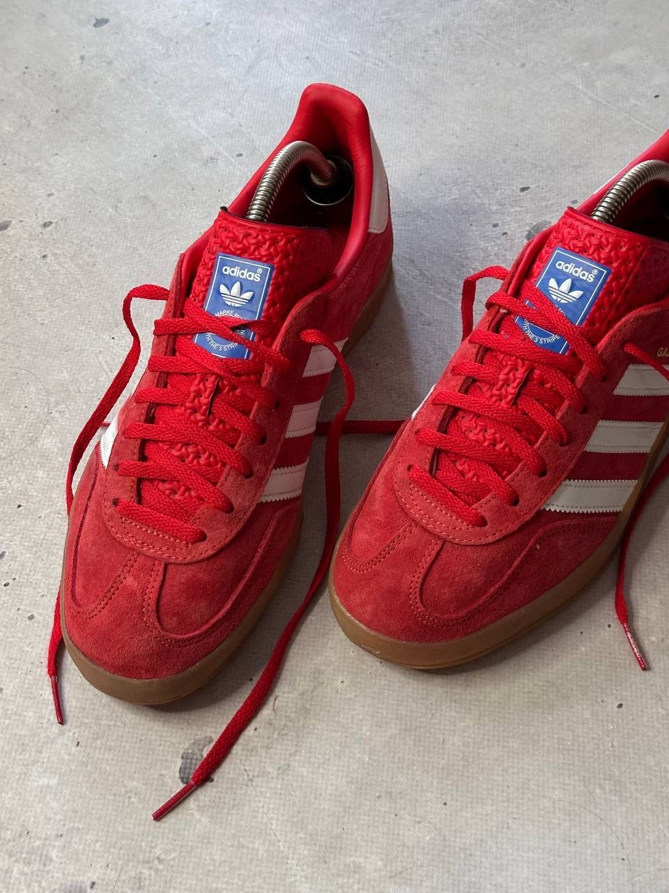 Adidas Adidas Gazelle Indoor Active Red Men’s Shoes Y2K SK8 Size US 8 / EU 41 - 4 Thumbnail