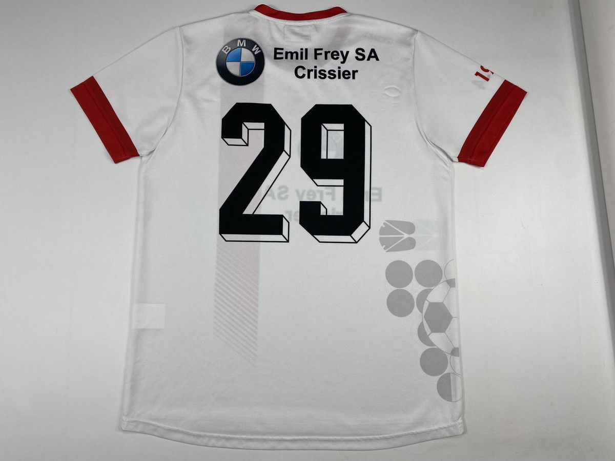 BMW 2022 David Marazzi 29 FC Pully Football Matchworn T-shirt Size US L / EU 52-54 / 3 - 16 Thumbnail