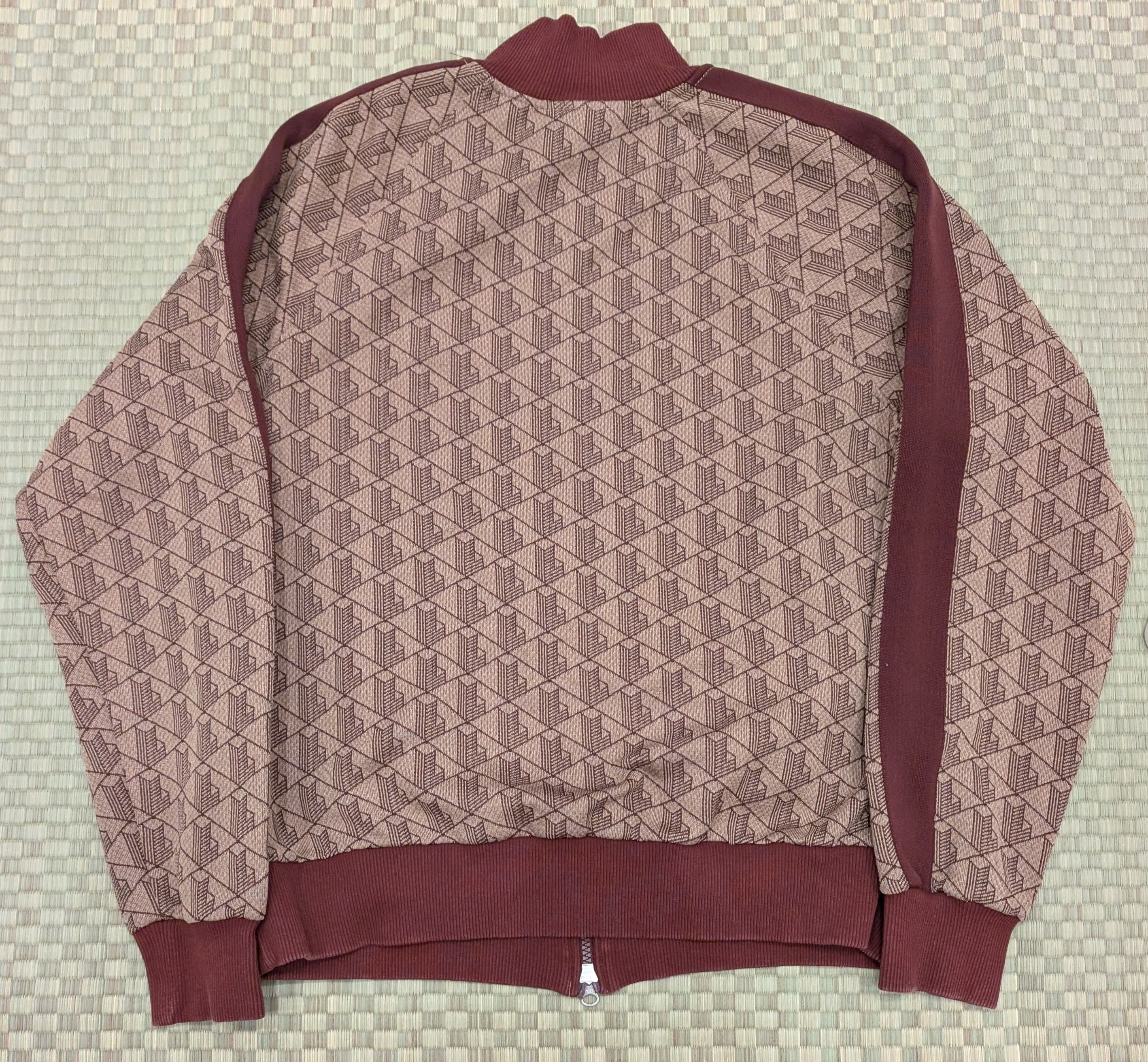 Lacoste Lacoste Live Monogram Zip Up Sweatshirt Made in Portugal Size US L / EU 52-54 / 3 - 2 Thumbnail