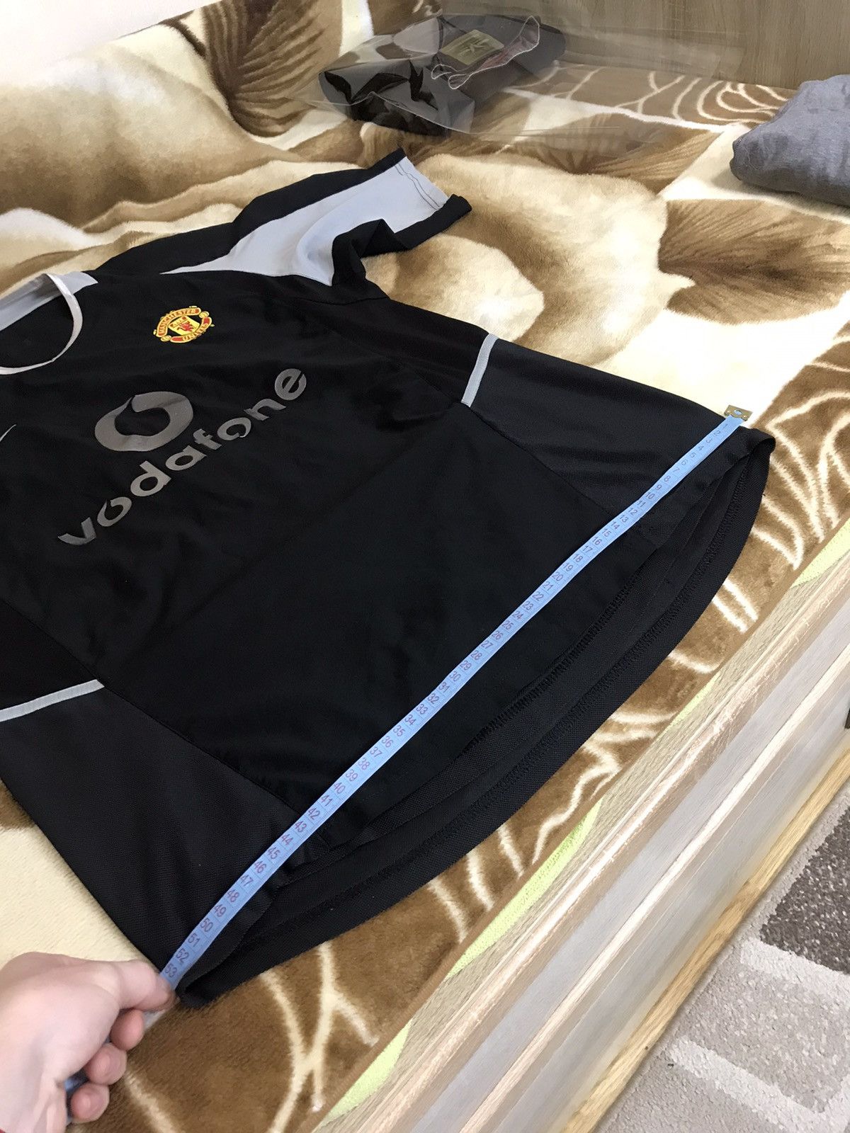 Nike × Vintage 🔥 Rare NIKE MANCHESTER UNITED Vodafone 2002 Jersey Shirt Size US L / EU 52-54 / 3 - 15 Thumbnail