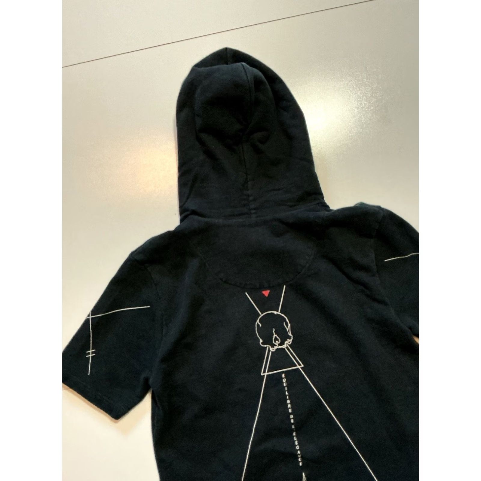 Industrie Drifter Equilibre Del Elegance Black Graphic S/S Pullover Hoodie S Mens Black Size US S / EU 44-46 / 1 - 4 Thumbnail
