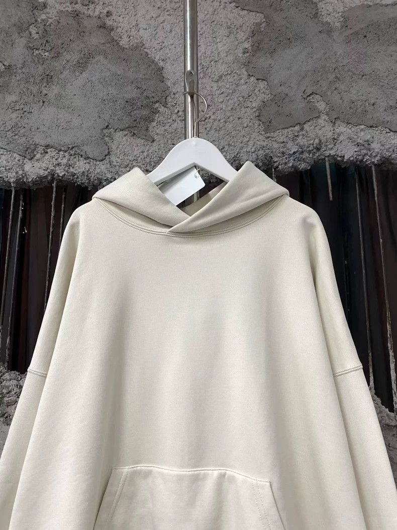 Balenciaga Balenciaga Beige embroidered logo hoodie Size US XS / EU 42 / 0 - 3 Thumbnail