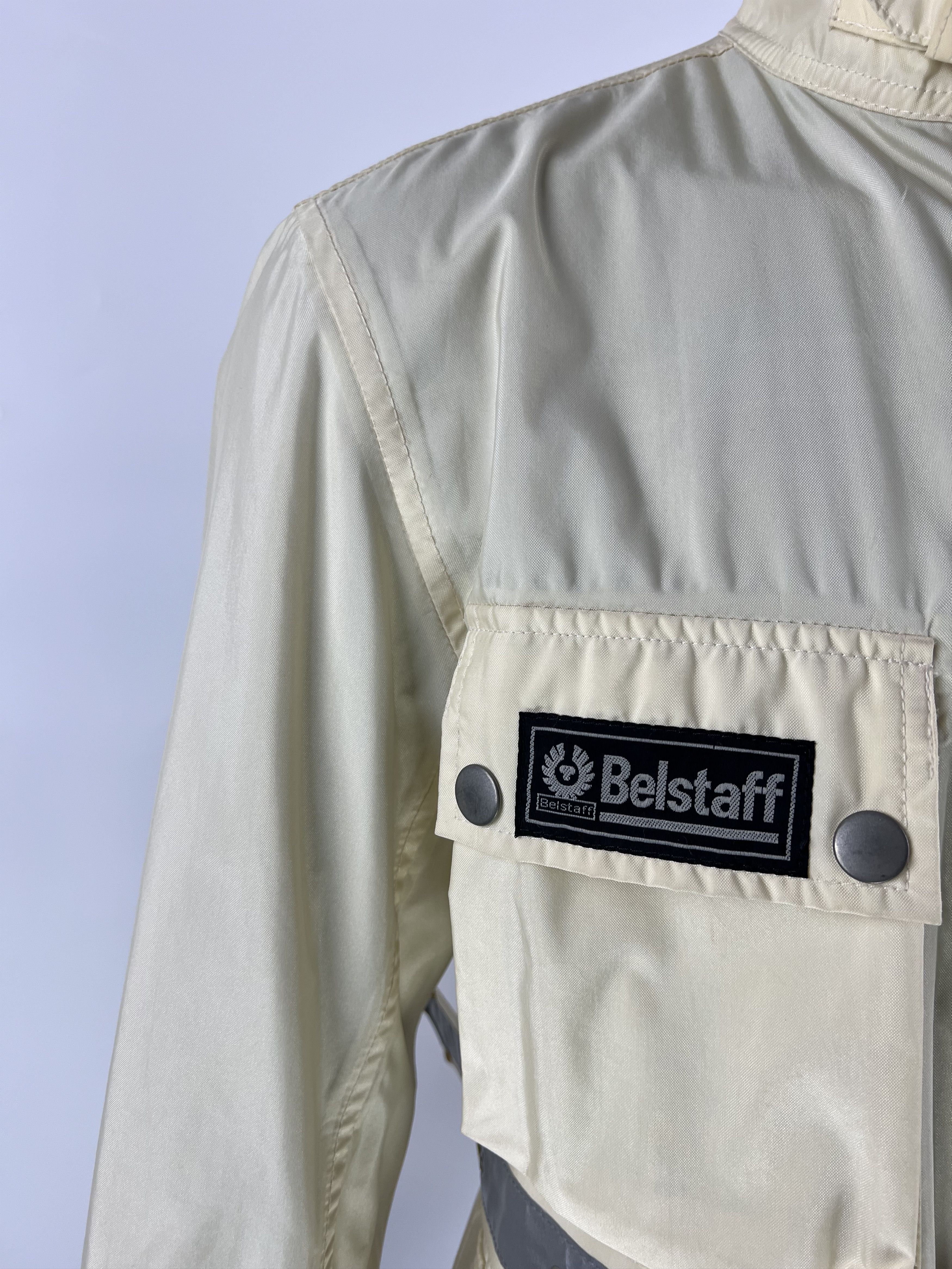 Belstaff × Vintage Vintage Belstaff Motorcycle Nylon Belted Jacket Size US L / EU 52-54 / 3 - 5 Thumbnail