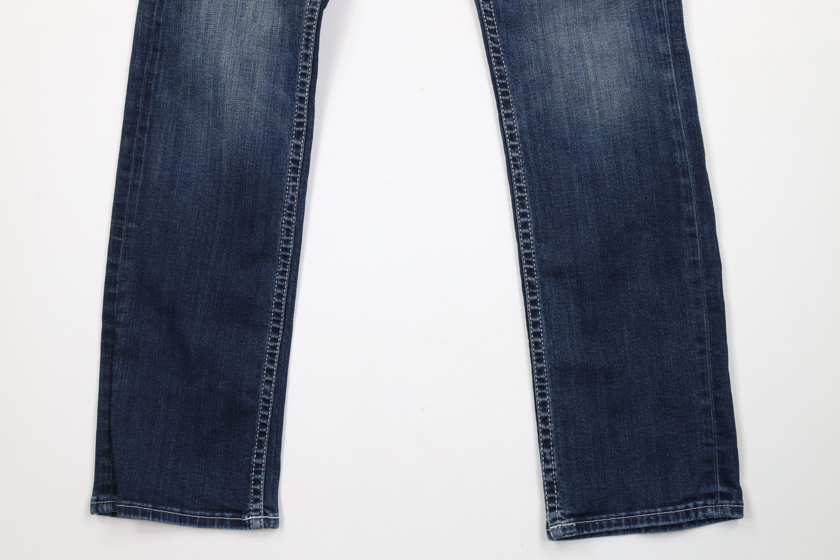 Vintage Buckle BKE Stitch Stretch Jake Straight Leg Denim Jeans Blue Size US 30 / EU 46 - 4 Thumbnail