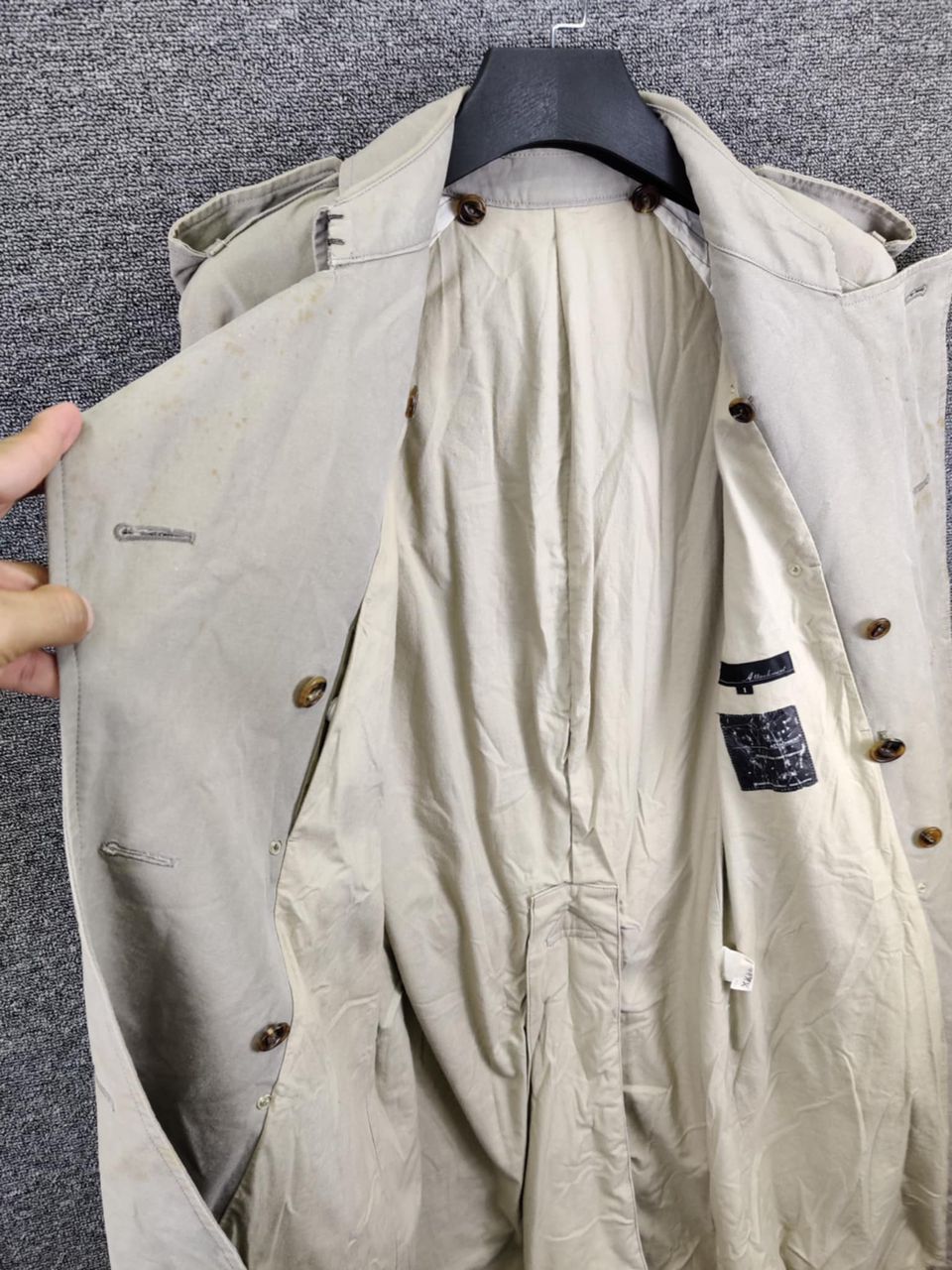 Attachment Attachment Double Breasted Belted Trench Coat Size US M / EU 48-50 / 2 - 8 Thumbnail