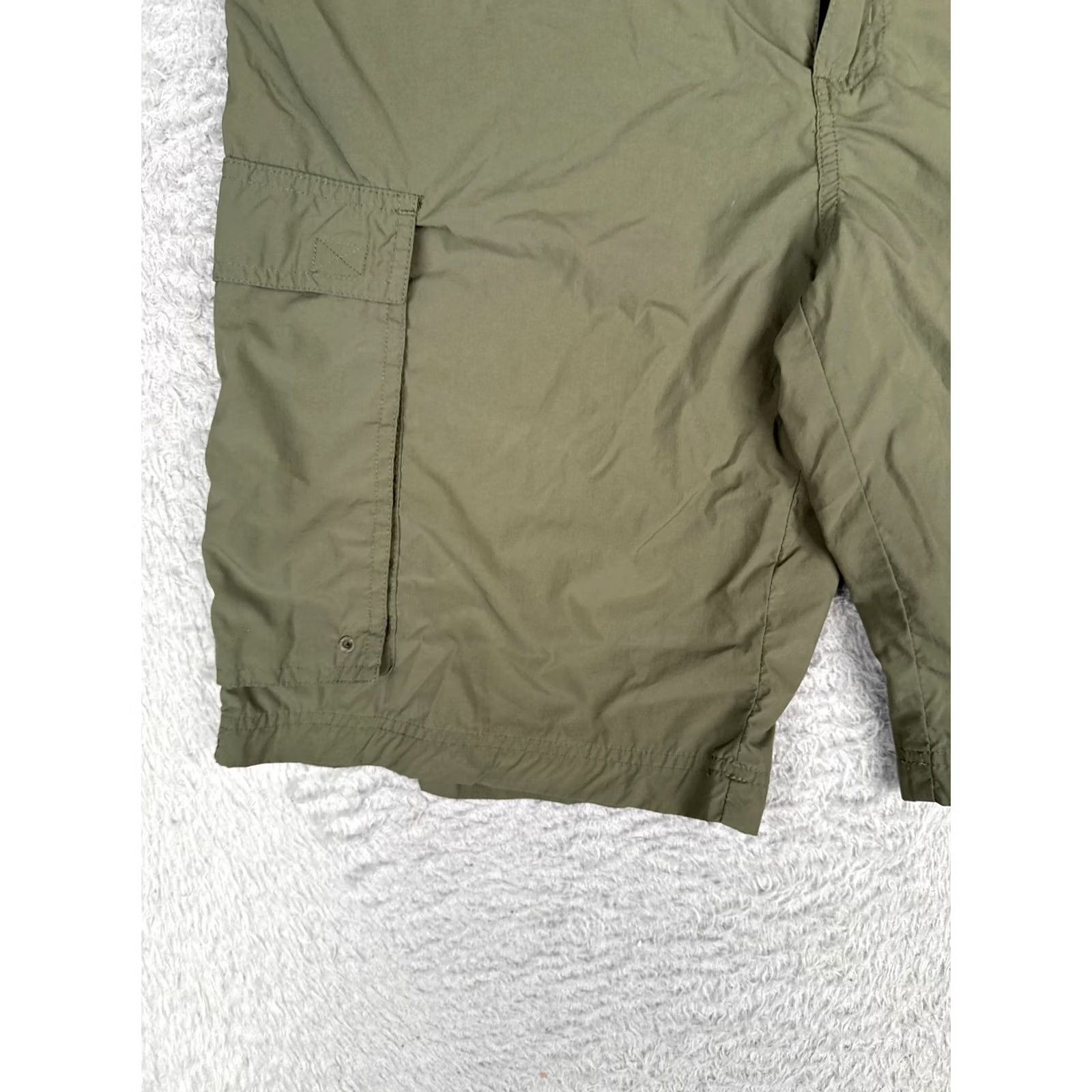 Vintage Boy Scouts Of America Shorts Mens Small Green Cargo Centennial Nylon Short Nyl Size US 29 - 3 Thumbnail