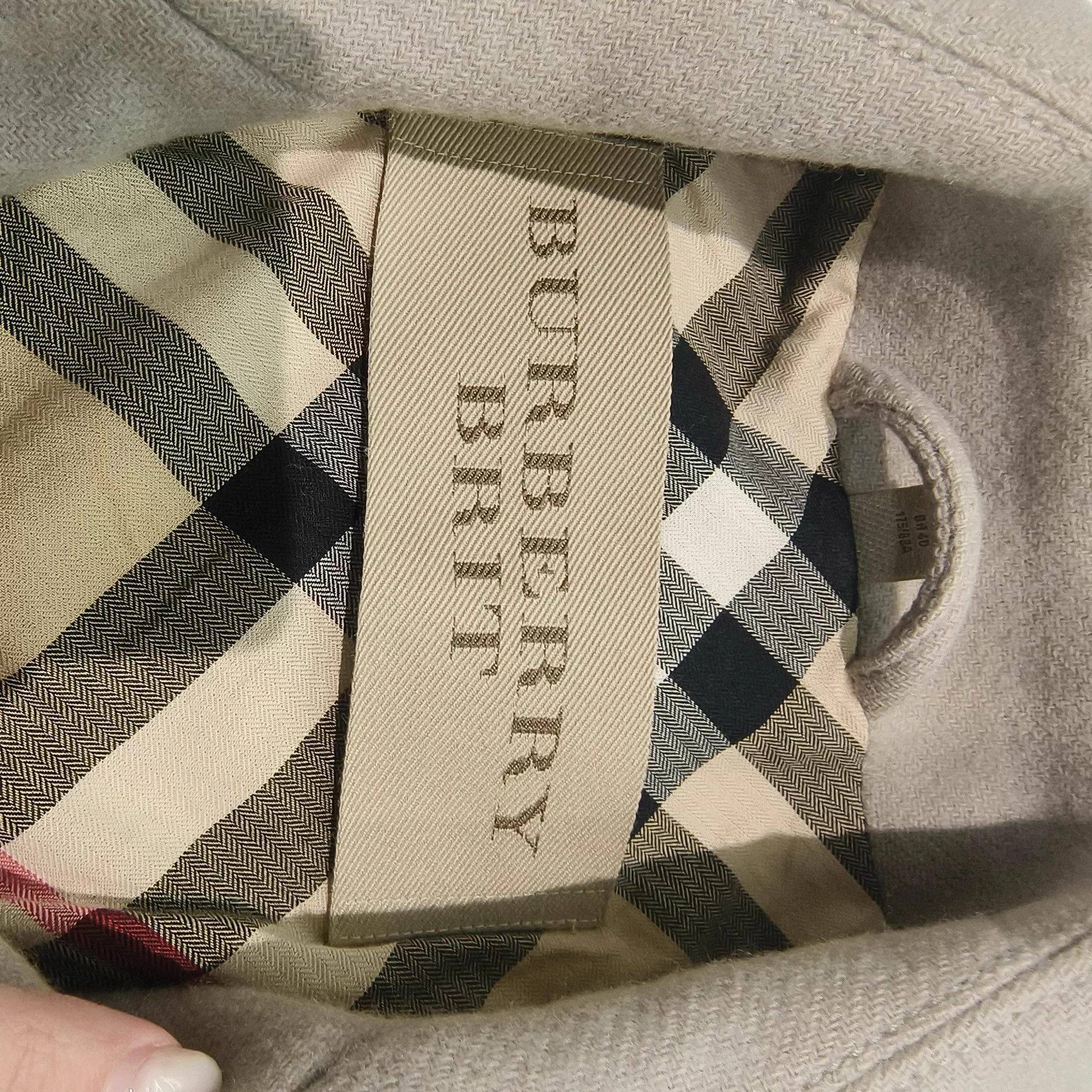 Burberry Burberry Wool Mid-Length Coat - 95% New Size M / US 6-8 / IT 42-44 - 3 Thumbnail