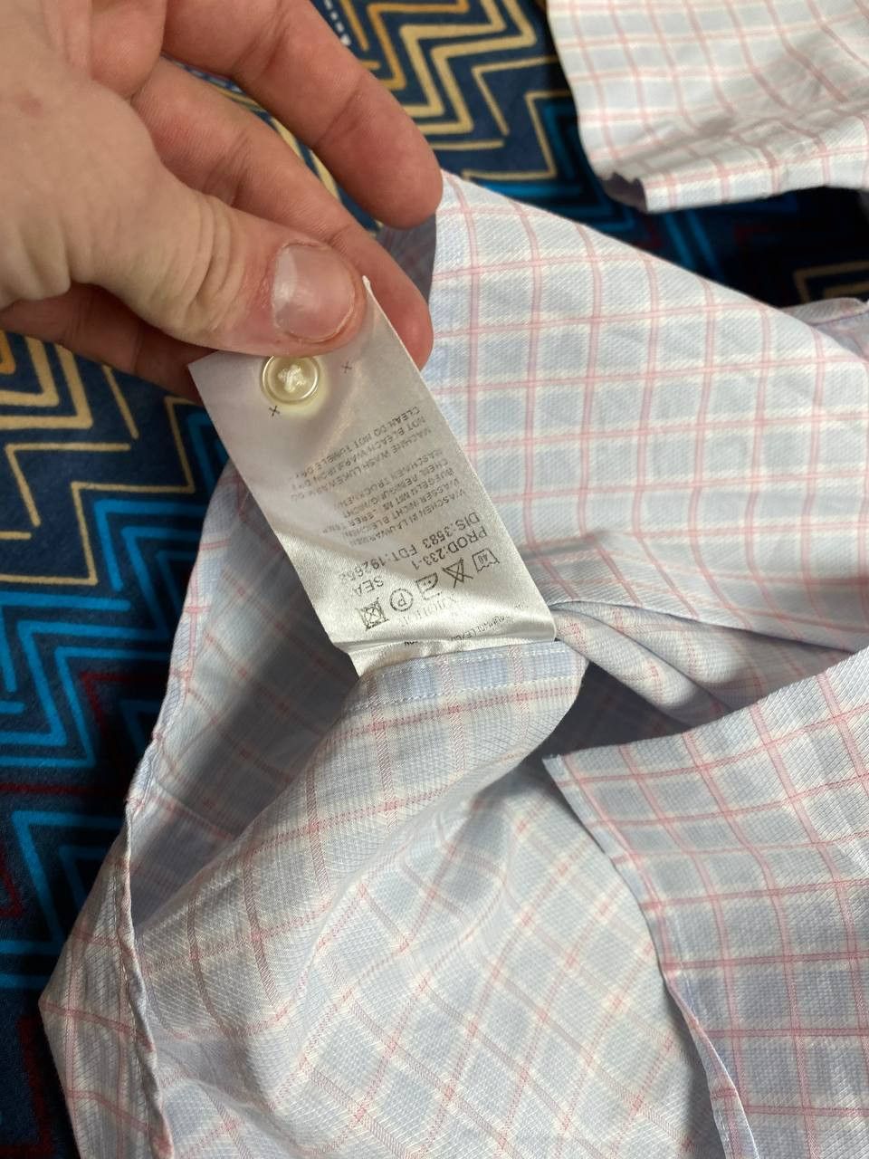 Hugo Boss Vintage Y2K shirt with short sleeves Hugo Boss streetwear Size US M / EU 48-50 / 2 - 5 Thumbnail
