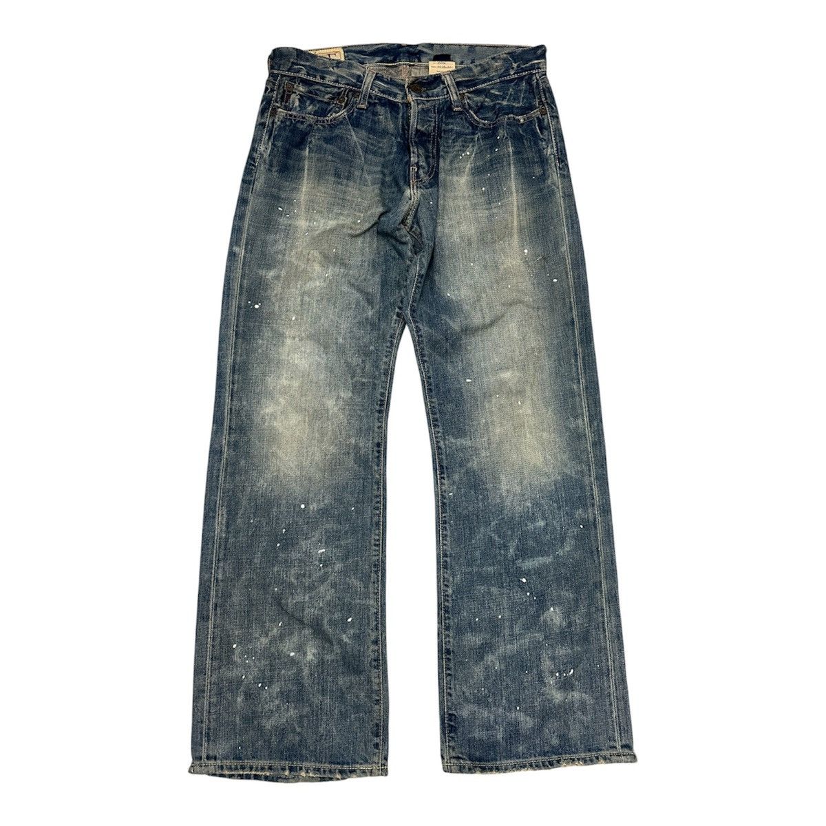 Abercrombie & Fitch 🔥Rare !!! ABERCROMBIE&FITCH DISTRESSED JEANS Size US 32 / EU 48 - 1 Thumbnail
