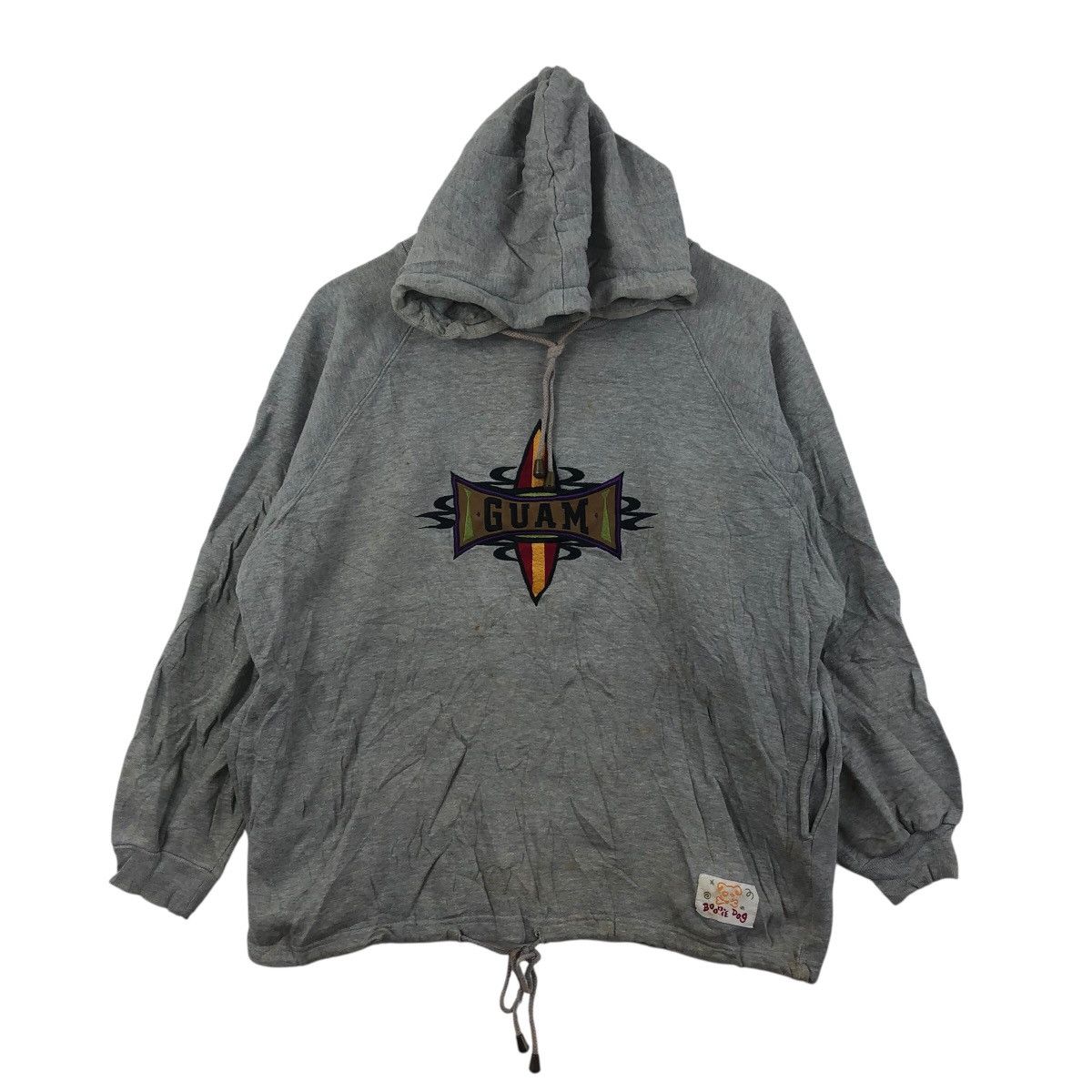 Vintage Vintage GUAM USA X BONIE DOG Hooded Sweatshirt Size US M / EU 48-50 / 2 - 1 Thumbnail