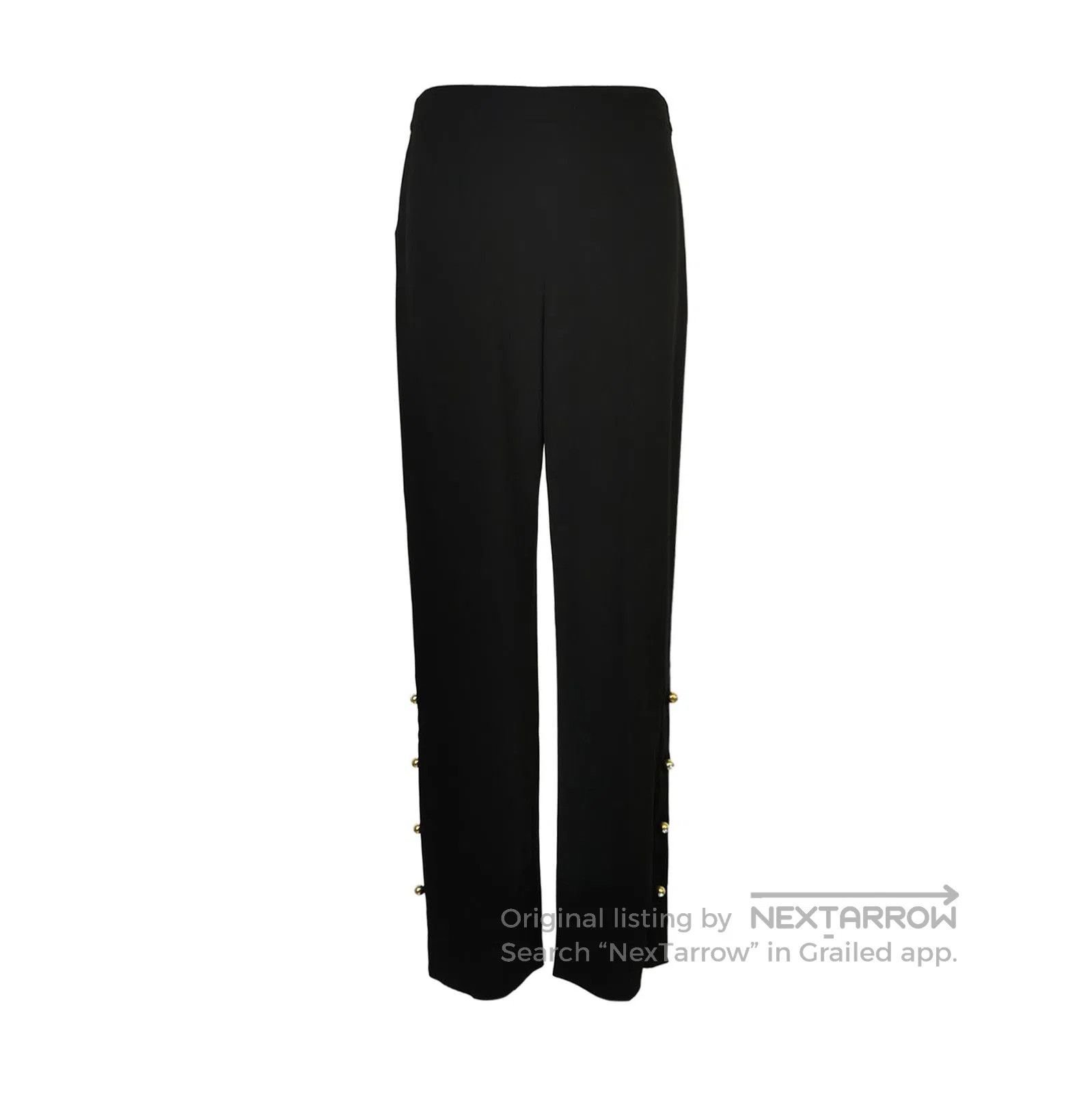 Prada Prada Black Long Pants with Beaded Detail . Size 37" - 1 Thumbnail