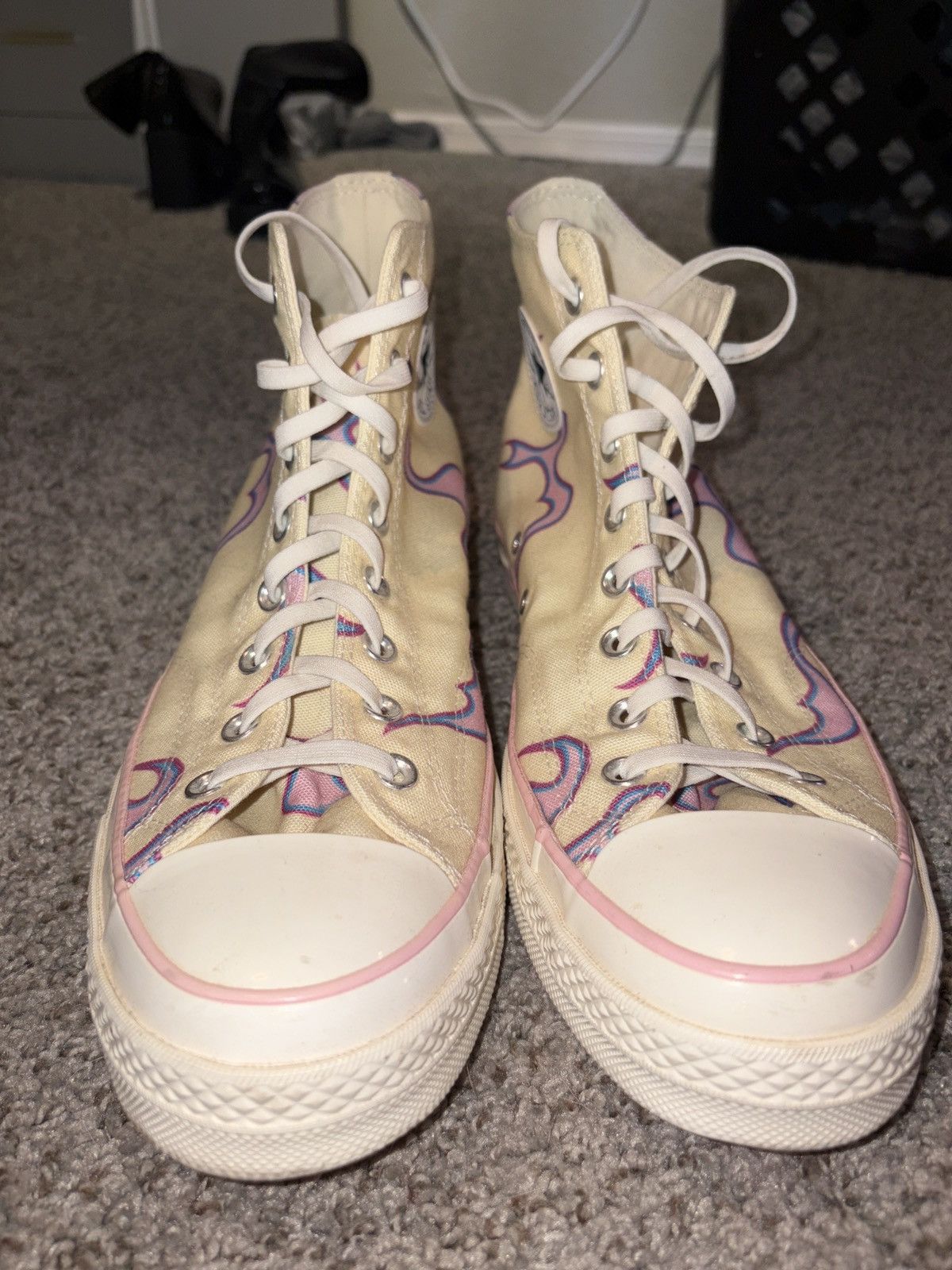 Golf Wang GOLF WANG CONVERSE FLAME HI-TOPS Size US 11 / EU 44 - 6 Thumbnail