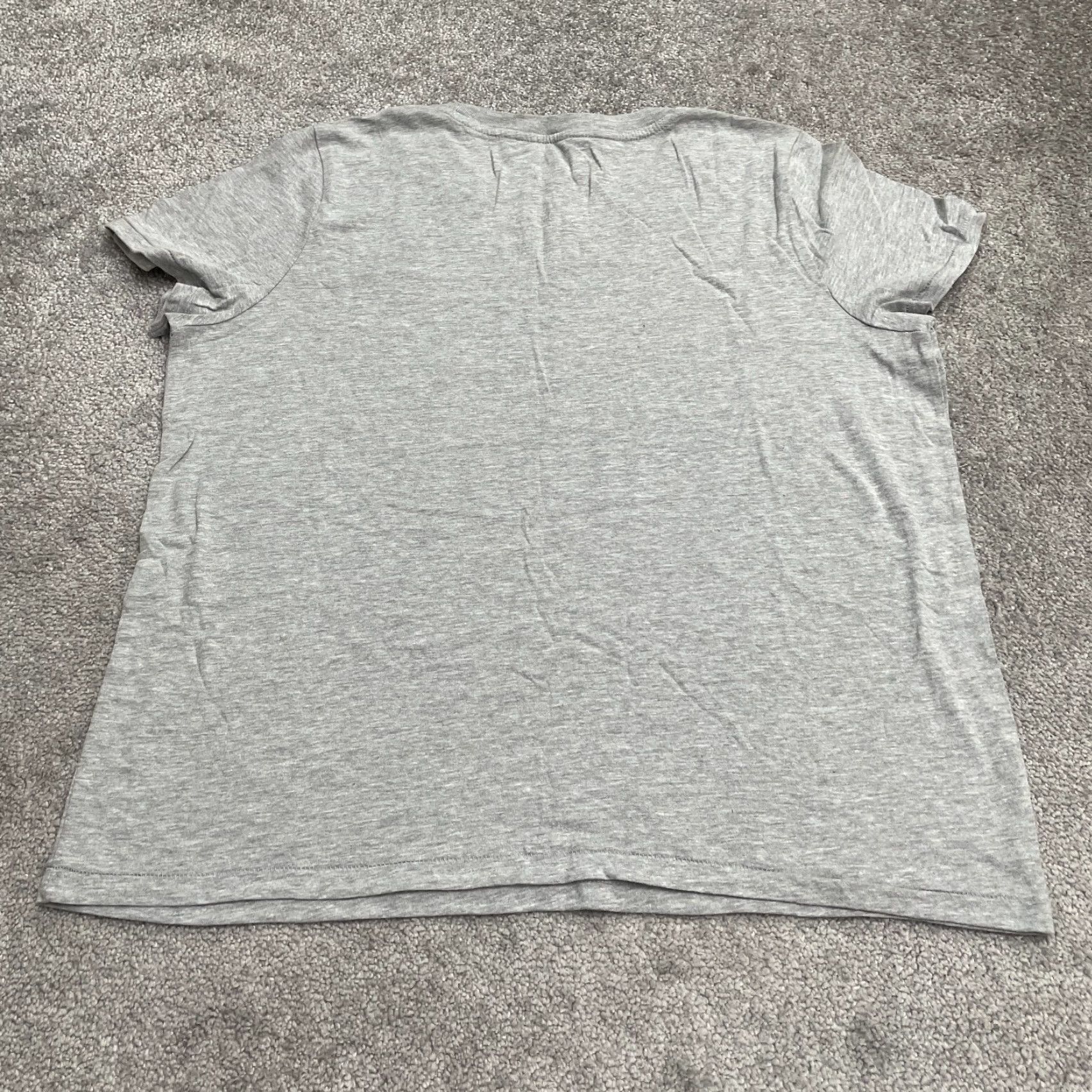 Vintage Doe Basic Graphic T-Shirt Womens XL Gray 100% Cotton Crew Neck Casual Tee NWT Size XL / US 12-14 / IT 48-50 - 2 Thumbnail