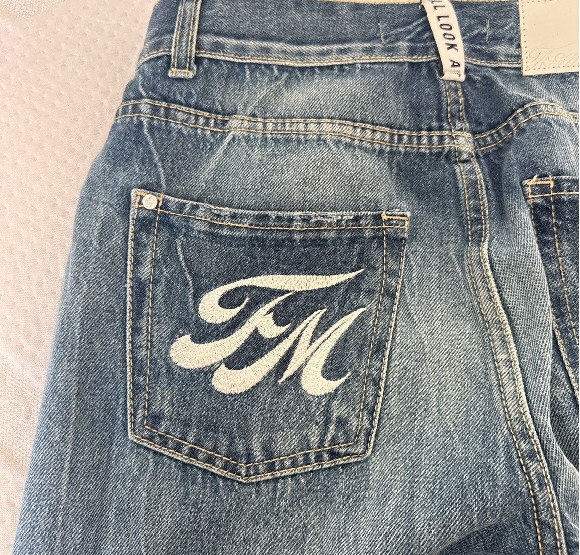 Frankie Morello Frankie Morello Jeans - NEW WITH TAGS Size 26" / US 2 / IT 38 - 2 Thumbnail