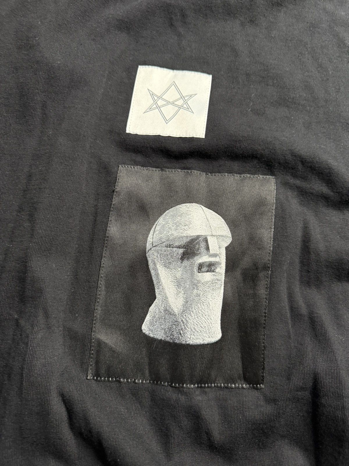 Rick Owens Drkshdw Rick Owens Patch Crew Sweater Size US M / EU 48-50 / 2 - 5 Thumbnail