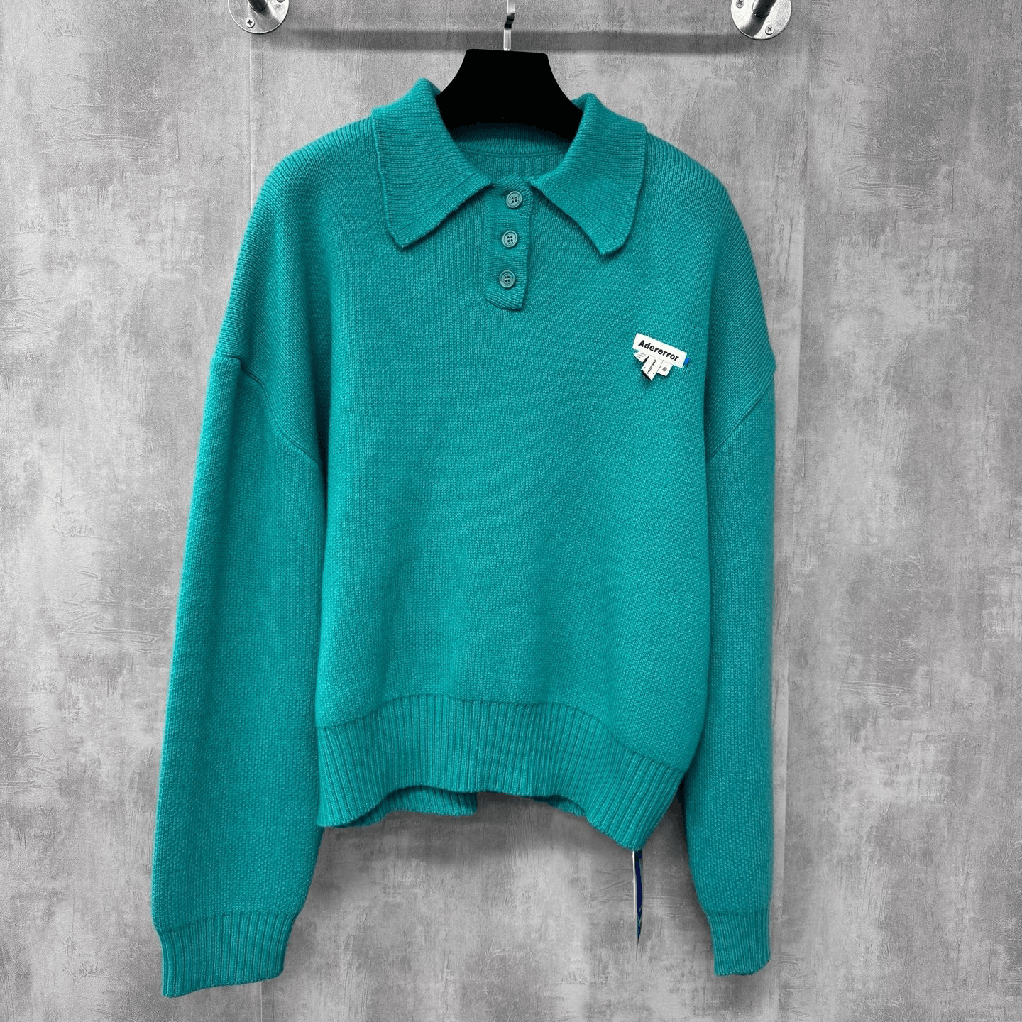 Ader Error Ader Error Blue Knit Sweater Size M / US 6-8 / IT 42-44 - 1 Thumbnail