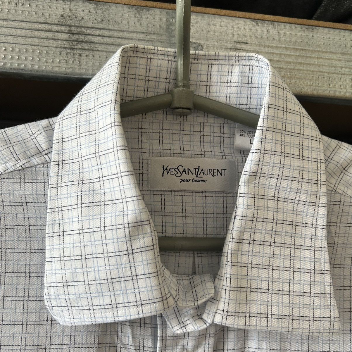 Yves Saint Laurent Luxury Yves Saint Laurent Small Logo Basic designer shirt Size US L / EU 52-54 / 3 - 4 Thumbnail