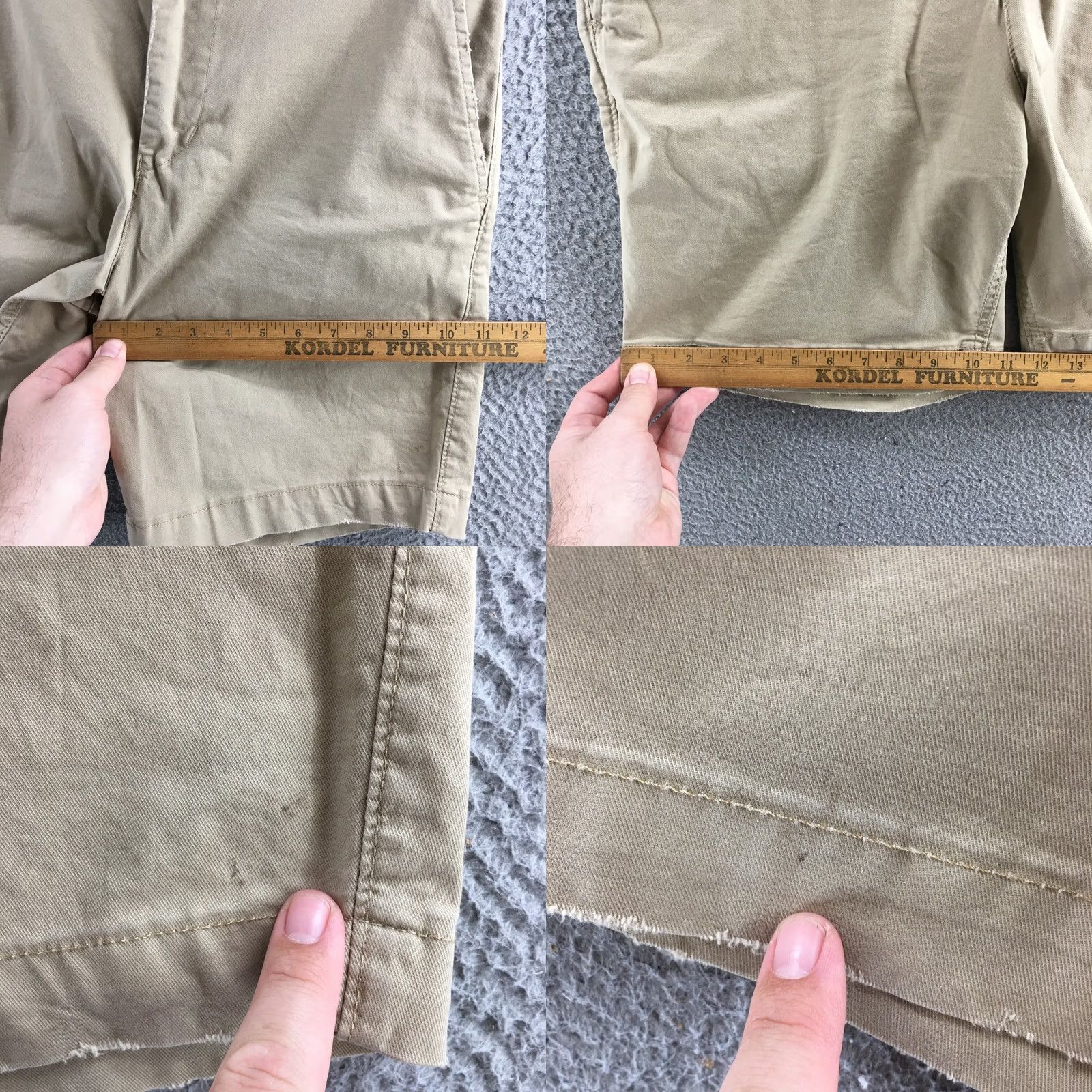 American Eagle Outfitters American Eagle Outfitters Lived In Khaki Short Mens 28 Beige Cotton Blend Mid Rise NEW Size US 28 / EU 44 - 8 Thumbnail