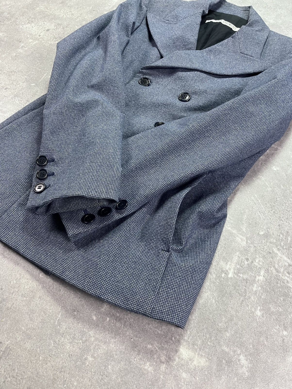 Dirk Bikkembergs Dirk Bikkembergs Double Breasted Coat Jacket 50 Size US M / EU 48-50 / 2 - 7 Thumbnail