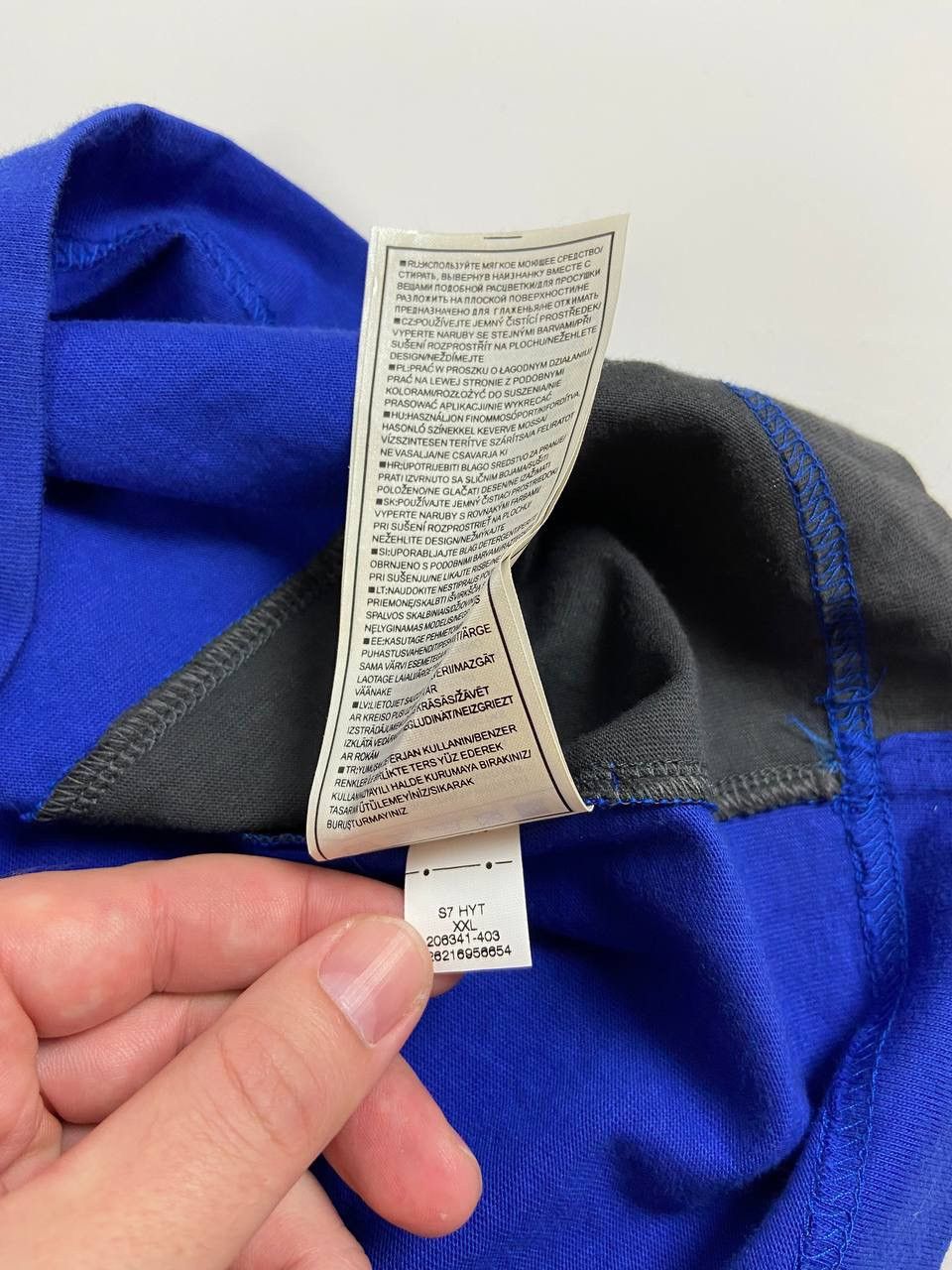 Nike Nike Total 90 T Shirt XXL Blue Black Tee Y2K NWT Rare Size US XXL / EU 58 / 5 - 10 Thumbnail