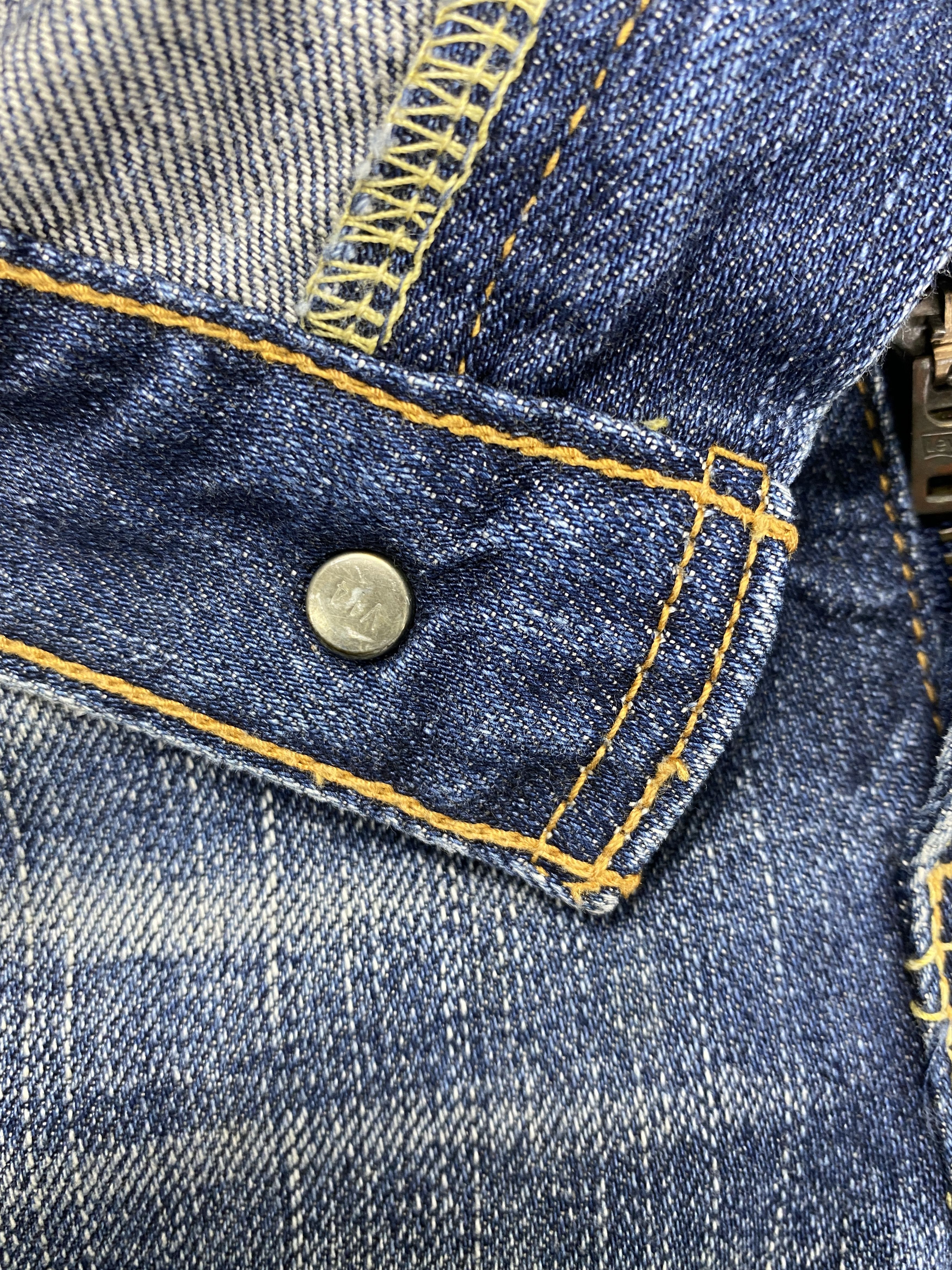 Japanese Brand Distressed Blue Vintage Levi's 517 Flare 33x29.5 -JN2331 Size US 33 - 6 Thumbnail