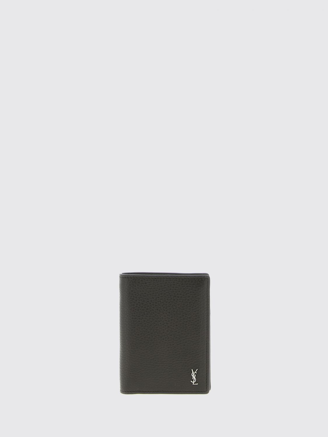 Saint Laurent Paris Saint Laurent Wallet Men Brown Size ONE SIZE - 1 Thumbnail