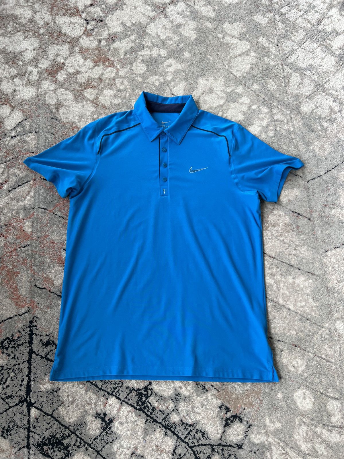 Nike Nike Federer RF Trophy Raglan Tennis Polo Size US L / EU 52-54 / 3 - 1 Thumbnail
