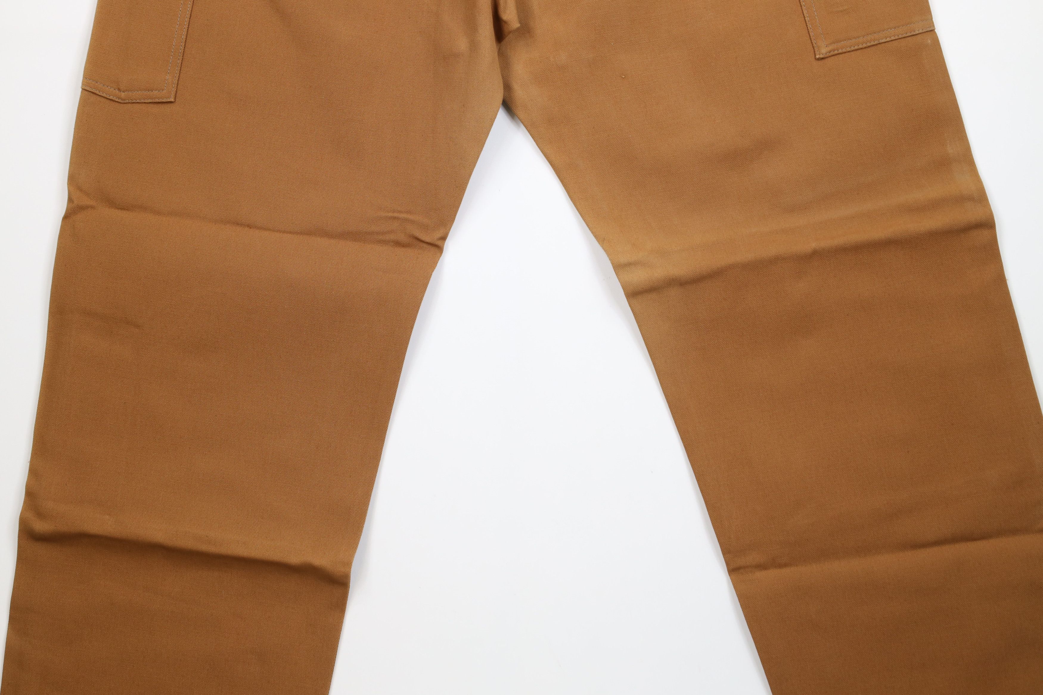 Carhartt Deadstock Vintage 90s Carhartt Wide Leg Pants Duck Brown USA Size US 42 / EU 58 - 9 Thumbnail