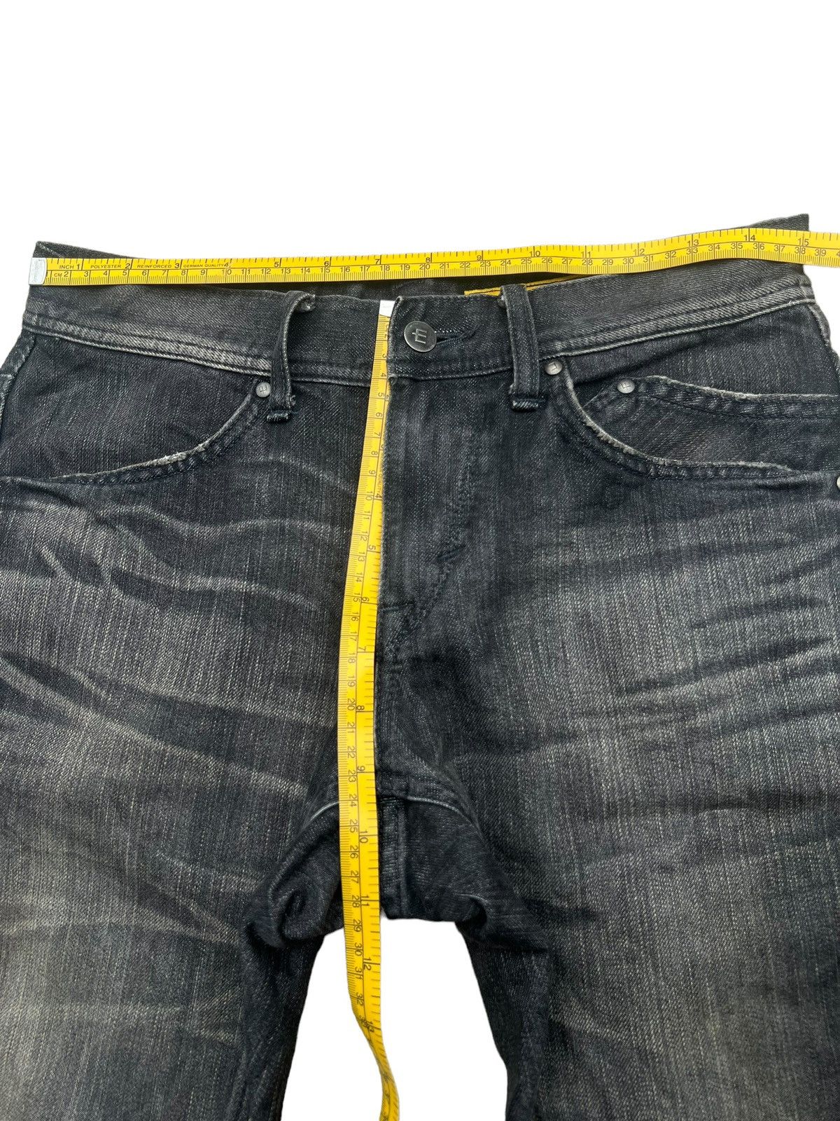 Edwin Vintage Edwin Function Black Curve Denim Jeans 30x34 Size US 32 / EU 48 - 11 Thumbnail