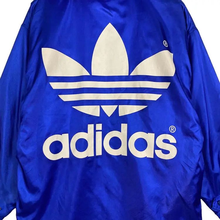Adidas Adidas Vintage Coach Jacket Hoodie Size US M / EU 48-50 / 2 - 4 Thumbnail
