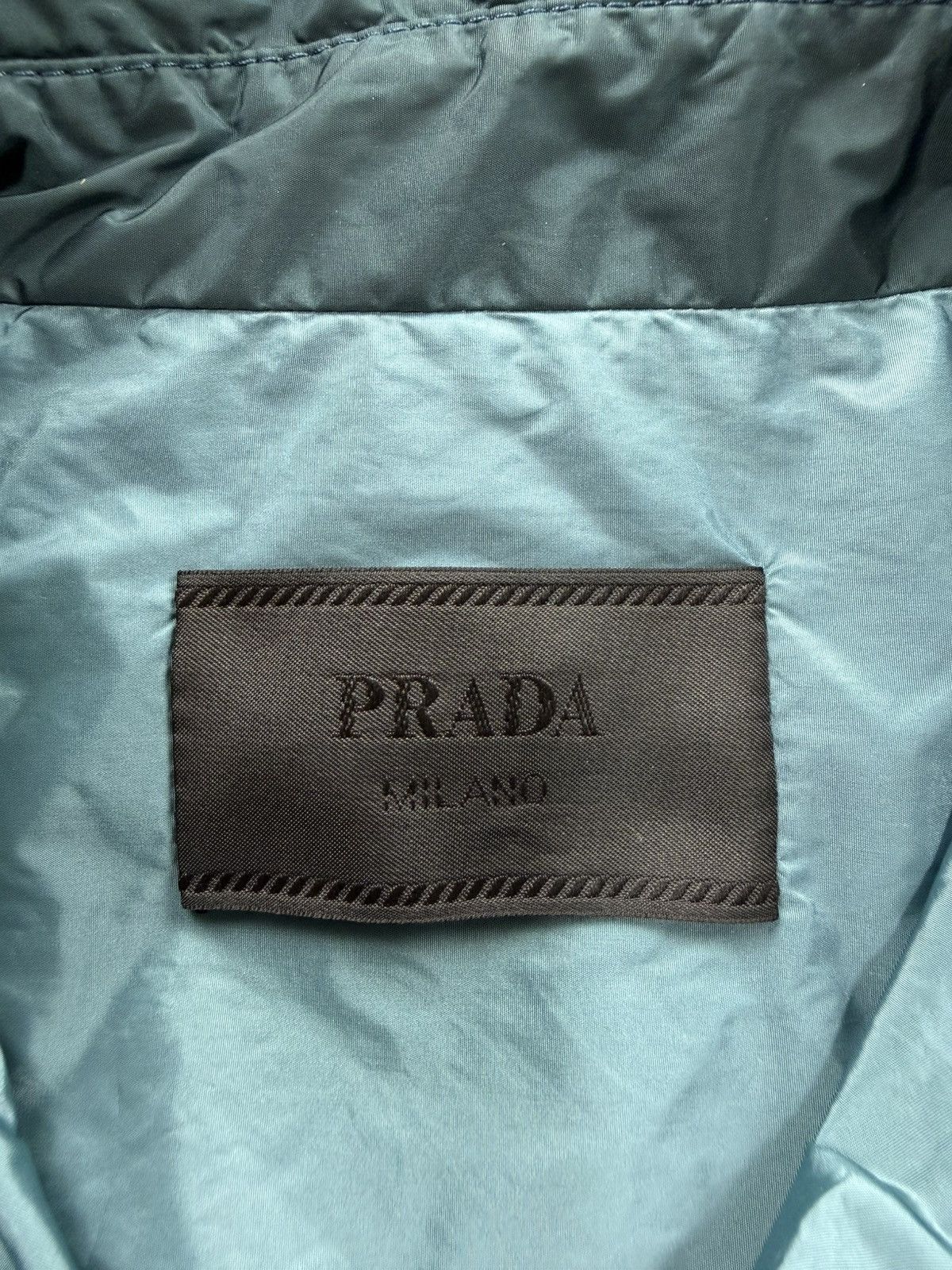 Prada Prada Side Zip Nylon Jacket Size US XL / EU 56 / 4 - 9 Thumbnail