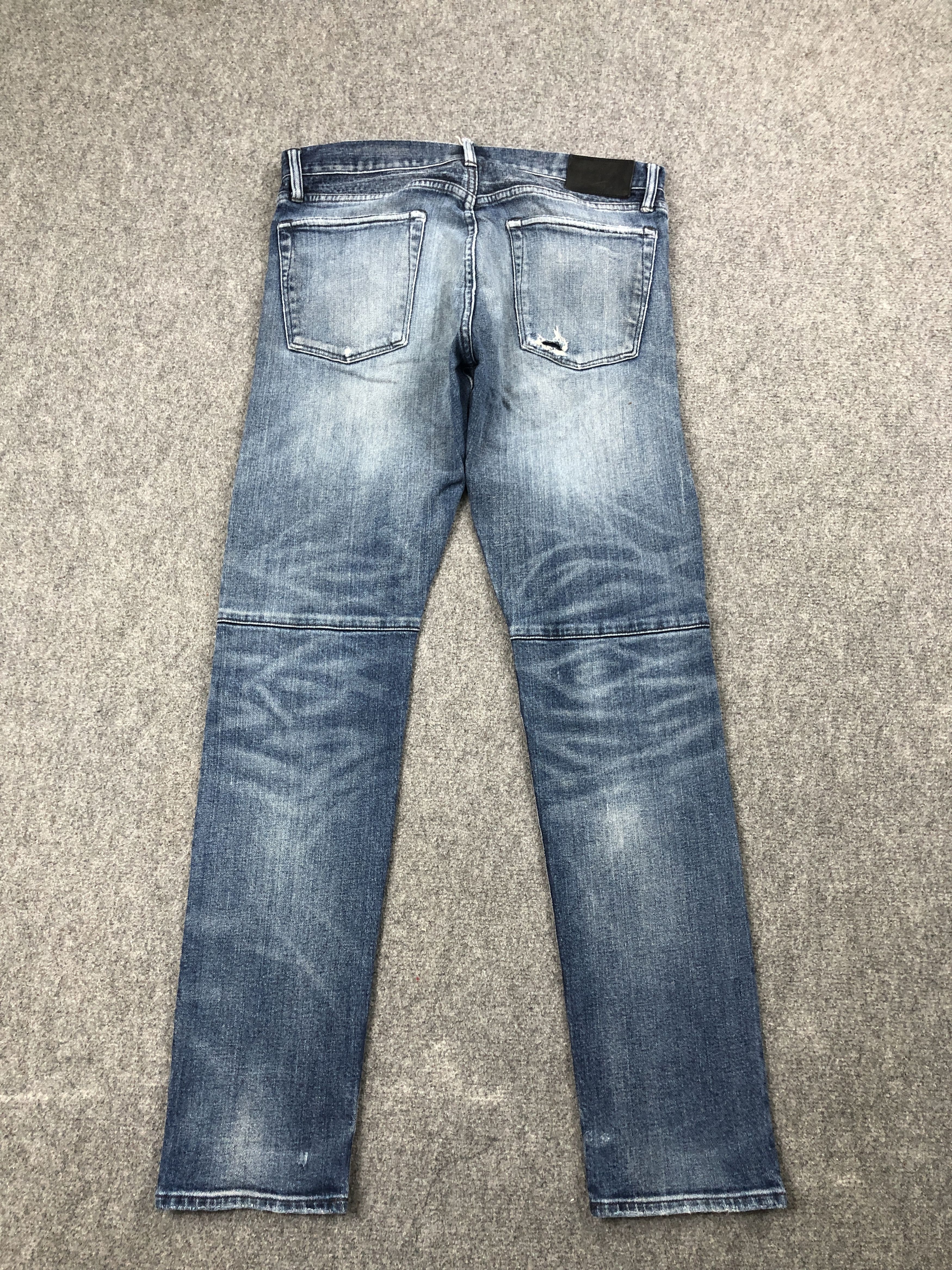 Polo Ralph Lauren × Vintage Vintage Polo Ralph Lauren Distressed Jeans DP2481 Size US 34 / EU 50 - 3 Thumbnail