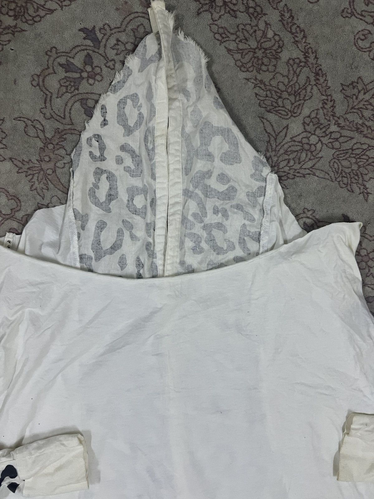 KMRii KMRii Archival Leopard Print Draped shirt Size US L / EU 52-54 / 3 - 13 Thumbnail