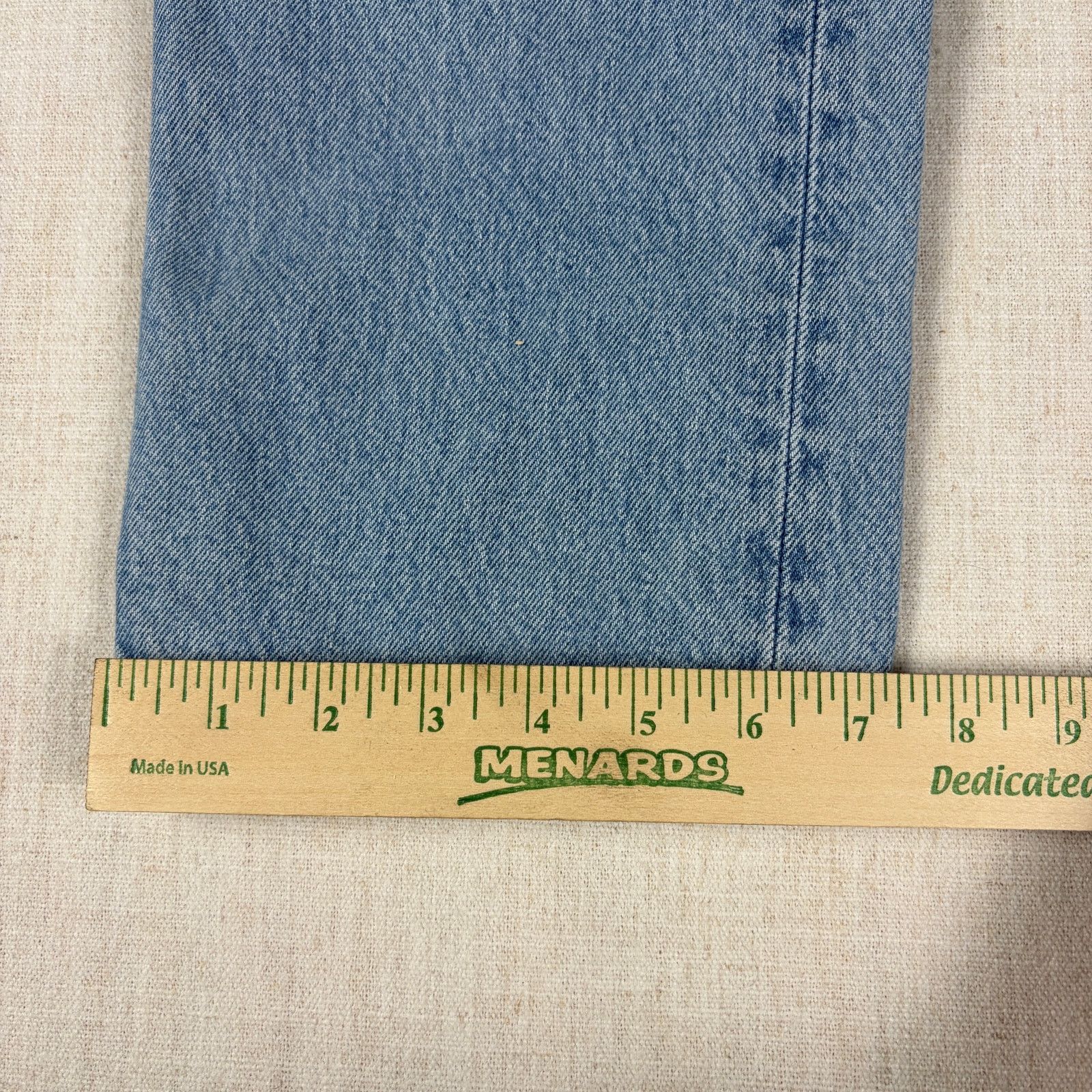 Levi's Vintage Levis Button Fly 501 Jeans Light Wash 33x32 Slim Fit Size US 30 / EU 46 - 16 Thumbnail