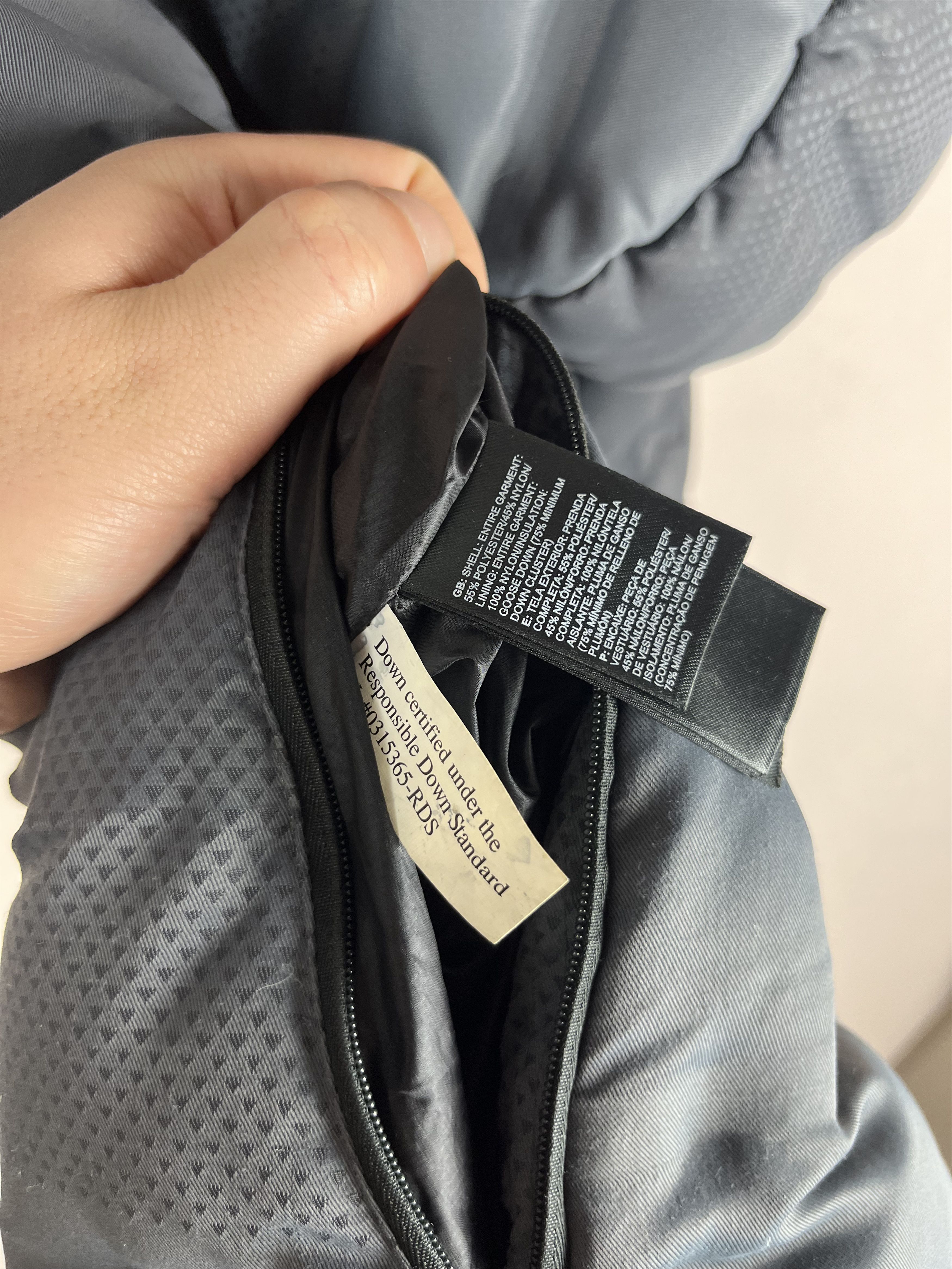 The North Face The North Face Jacket Grey 700 Goose Down Puffer Hooded Size US M / EU 48-50 / 2 - 14 Thumbnail