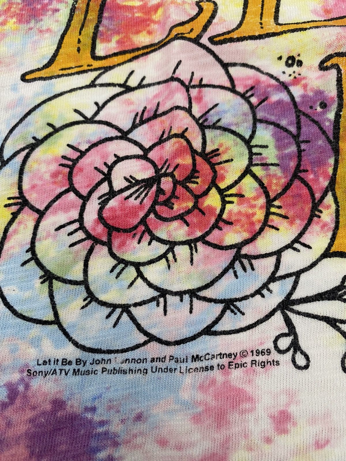 Let it be by John lennon and Paul McCartney t-shirt