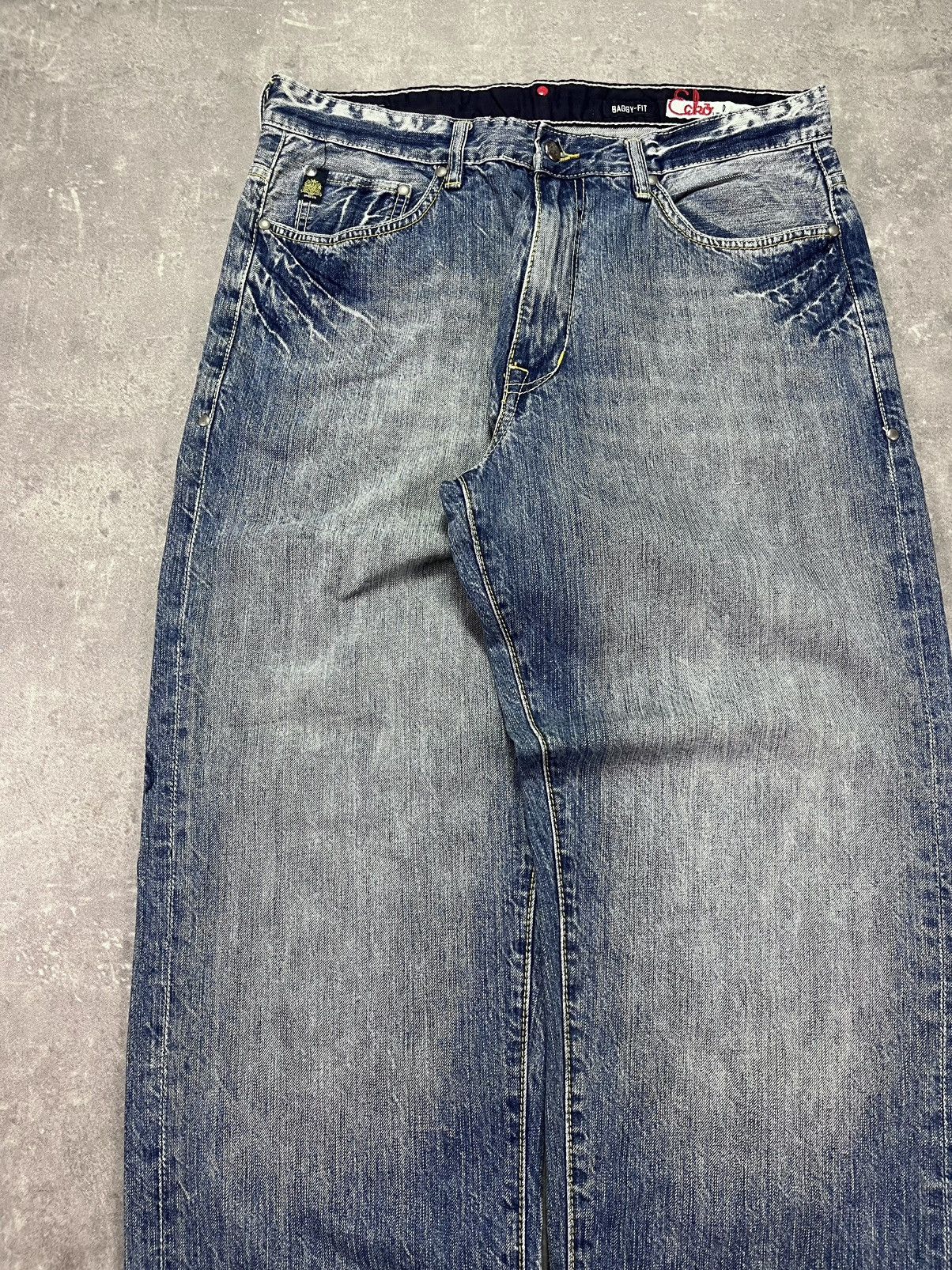Ecko Unltd. Ecko Unlimited Embroidered Y2K Baggy Fit Denim Jeans 36 Rare Size US 36 / EU 52 - 3 Thumbnail