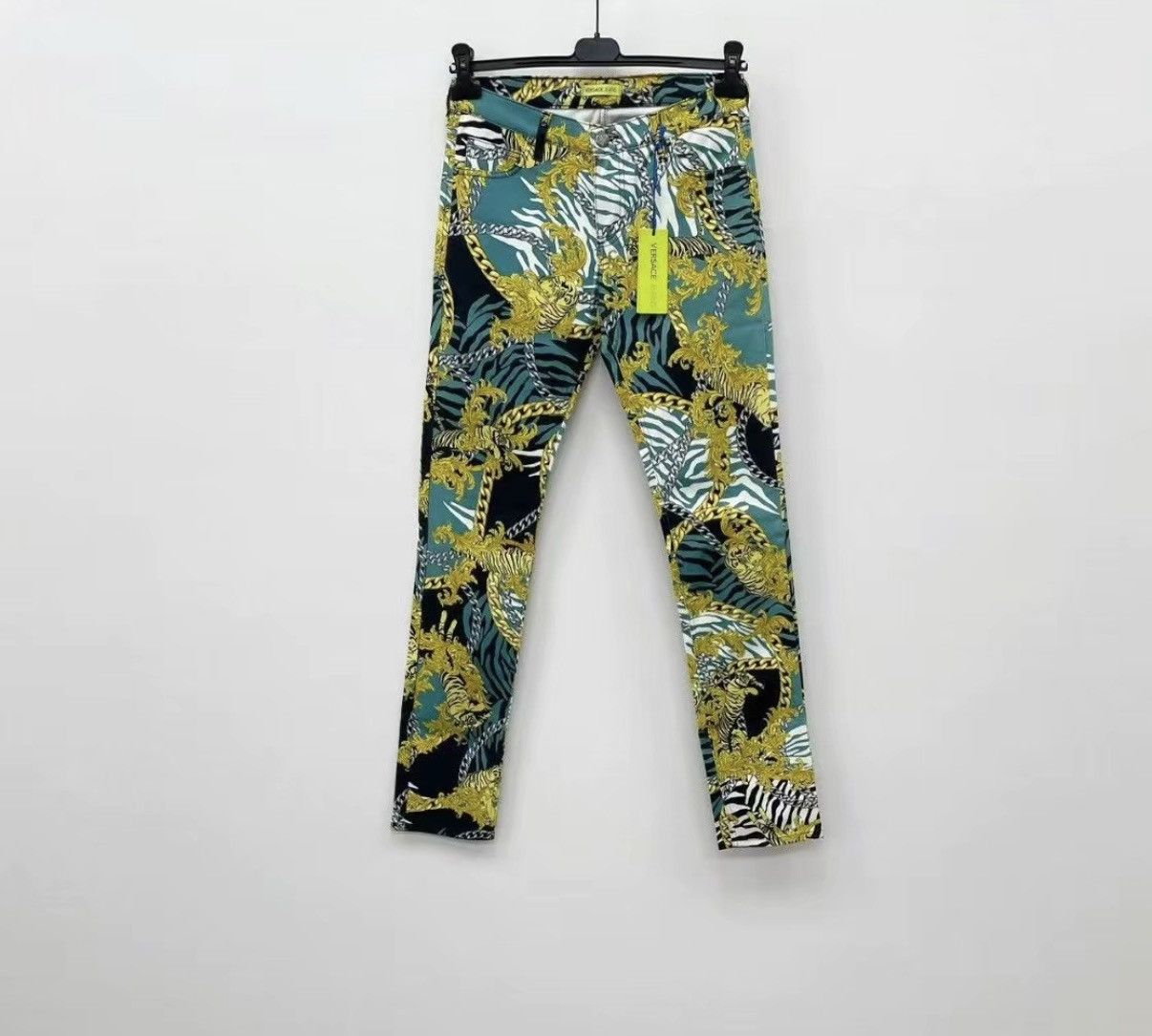 Versace VERSACE VJ Stretch Denim Jeans J30 Size US 30 / EU 46 - 1 Thumbnail
