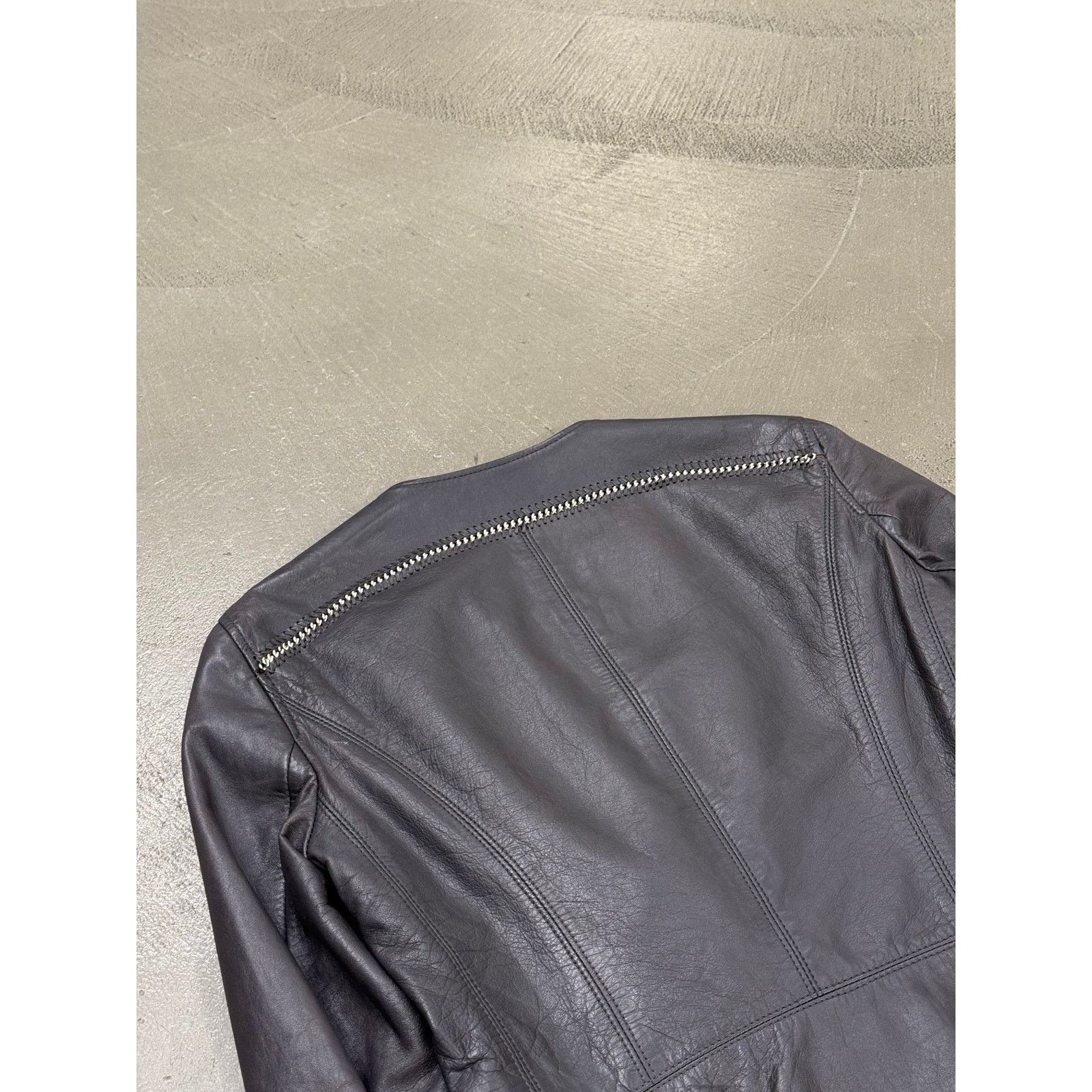 Versace 2000s Versace metal chains leather jacket Size M / US 6-8 / IT 42-44 - 8 Thumbnail