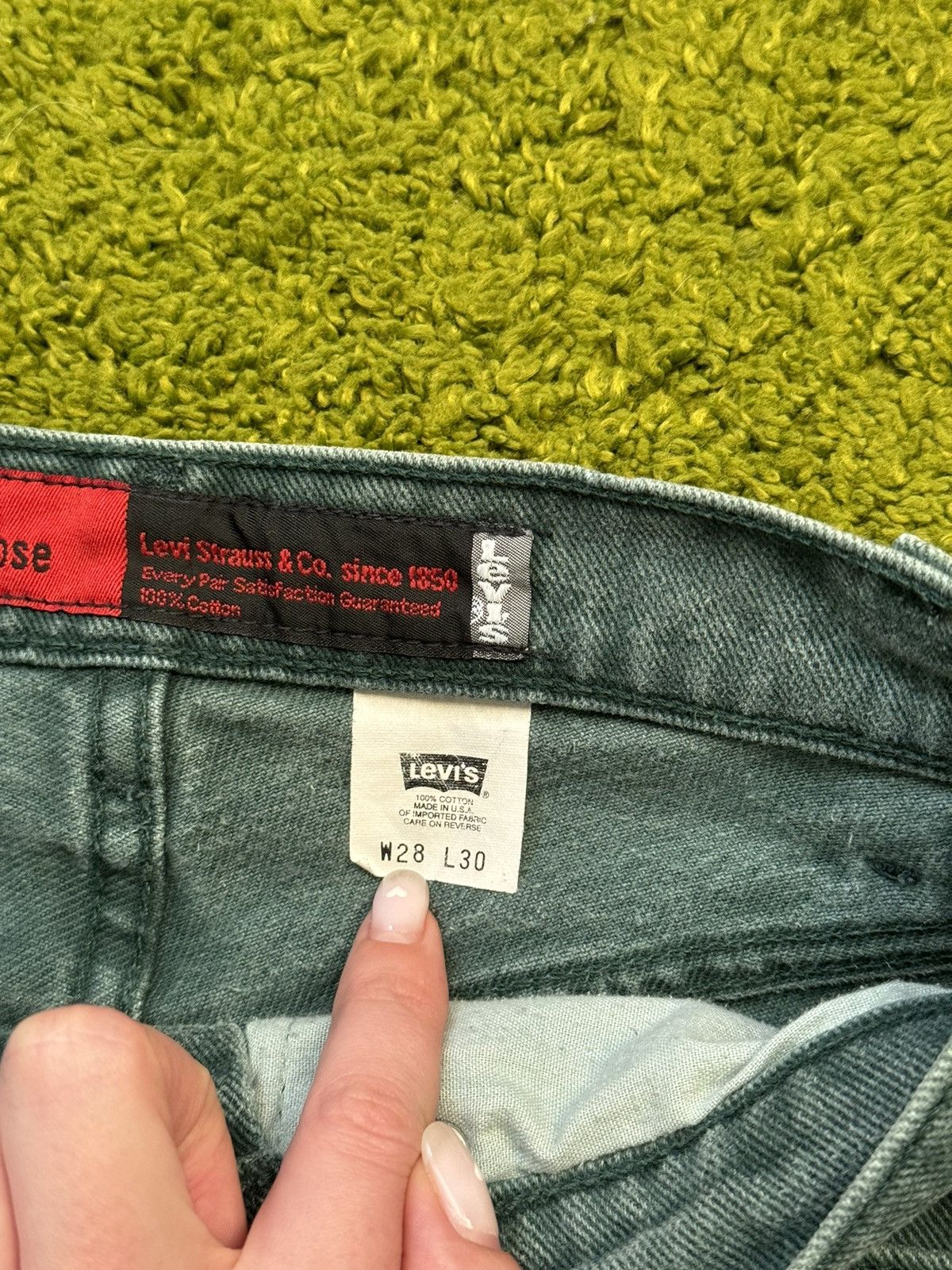 Levi's × Levi's Vintage Clothing × Vintage Levi’s 90s vintage Silver Tab loose fit jeans denim pants Size US 28 / EU 44 - 8 Thumbnail