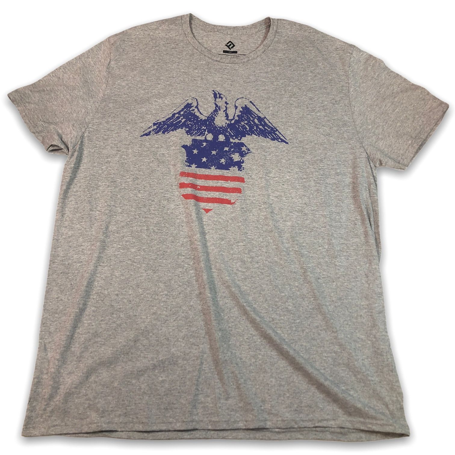 Other American USA Eagle Badge Graphic Tee Shirt Stars Retro Size US XXL / EU 58 / 5 - 1 Thumbnail