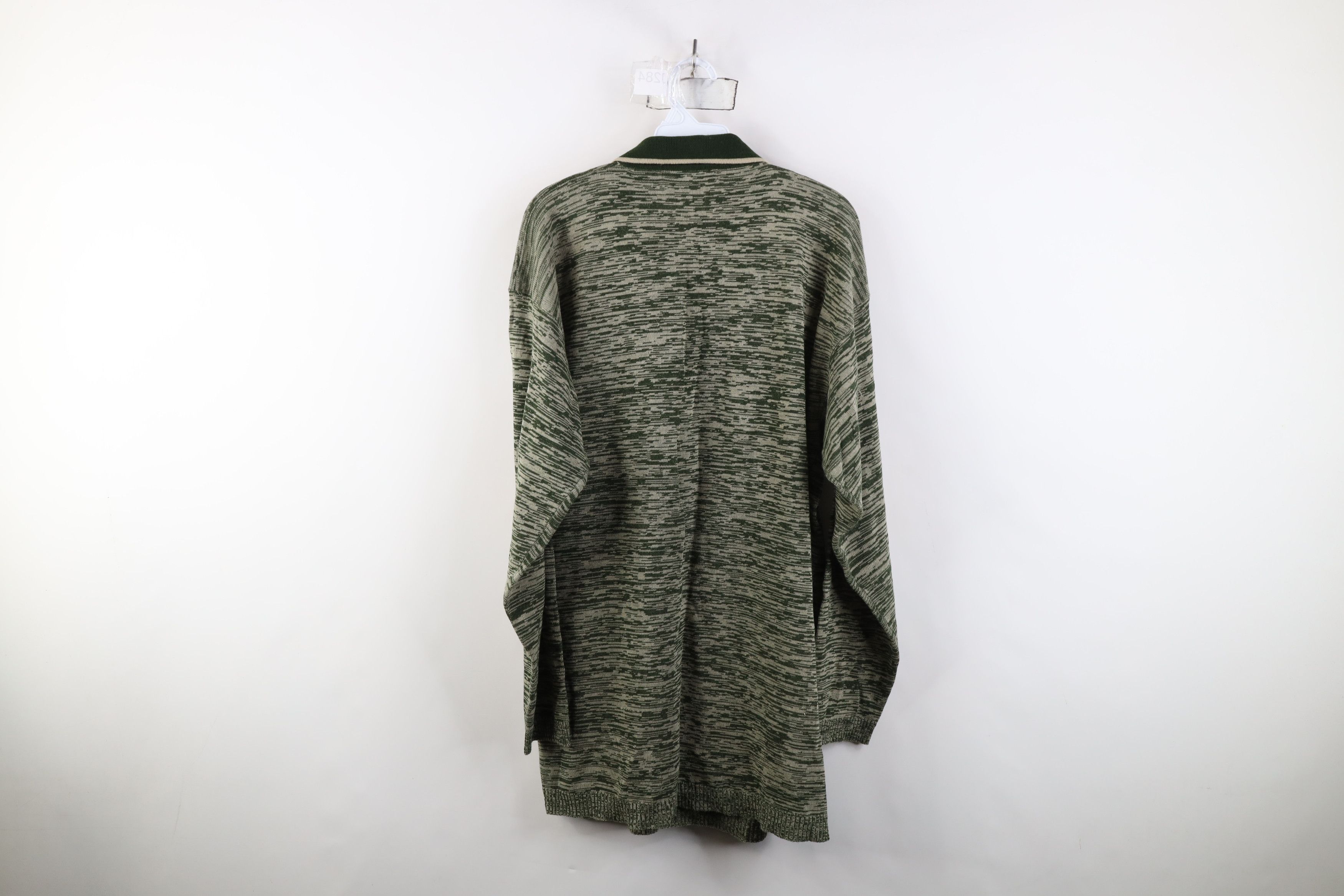Vintage Vintage 90s Streetwear Lightweight Knit Collared Sweater Size US XL / EU 56 / 4 - 8 Thumbnail