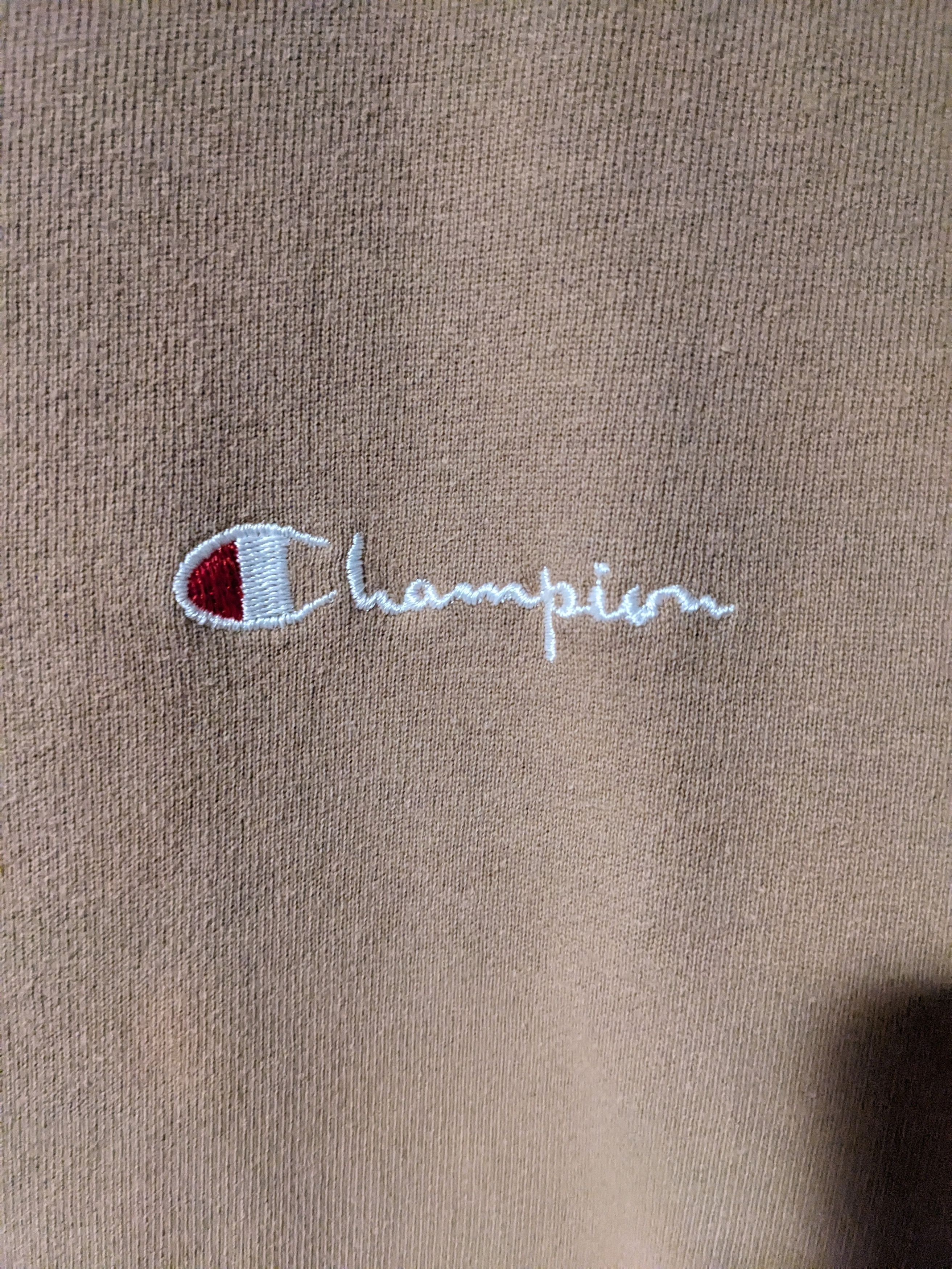 Champion × Vintage Vintage 90s Champion Essential Blank YOUTH Medium Sweatshirt Size US M / EU 48-50 / 2 - 2 Thumbnail