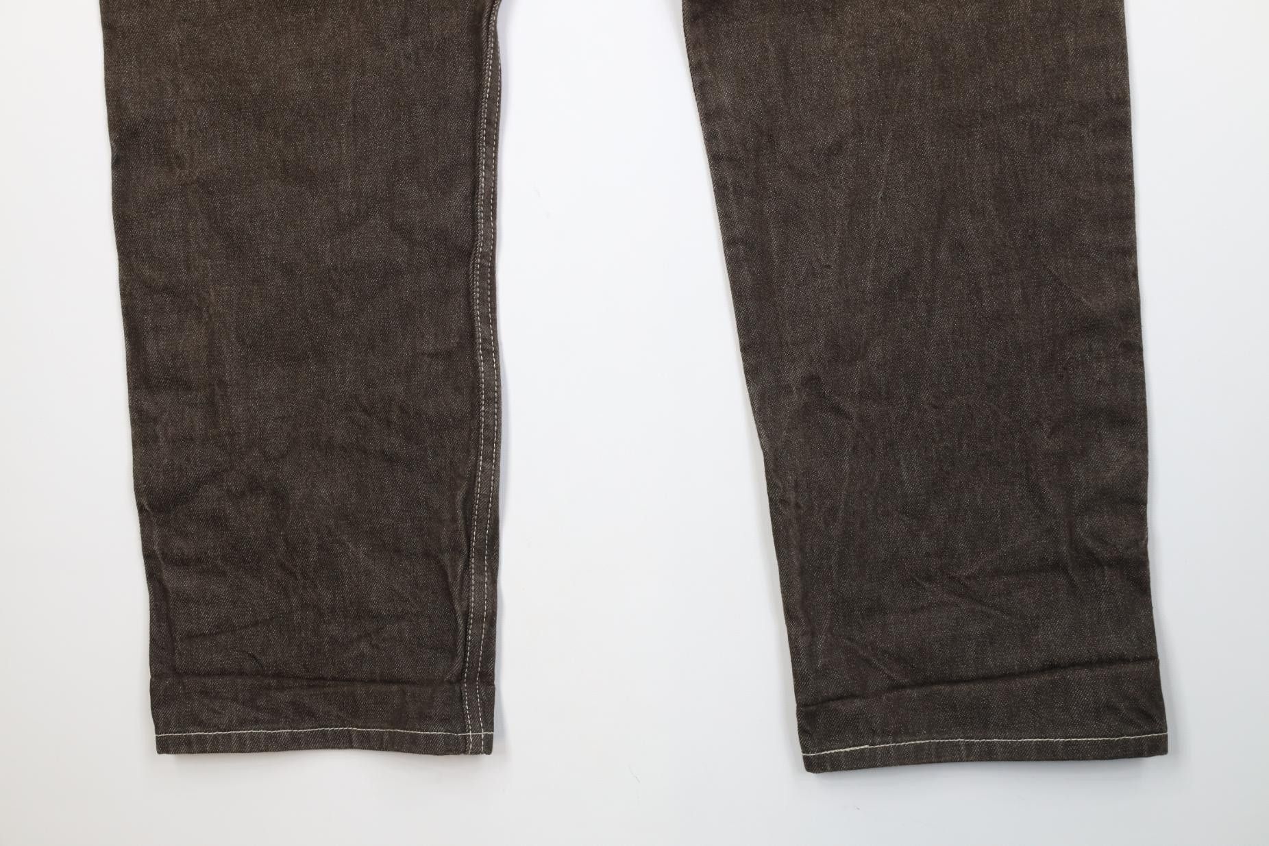 Levi's Vintage Y2K Levis 501xx Fly Regular Straight Leg Jeans Brown Size US 36 / EU 52 - 12 Thumbnail