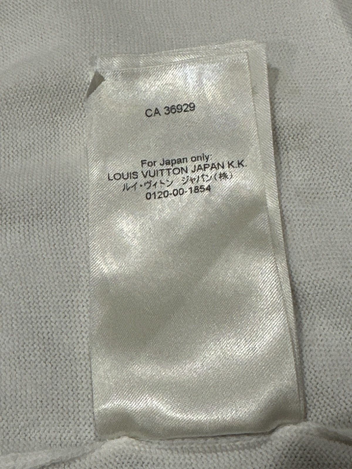 Louis Vuitton Louis Vuitton Short Sleeve Cotton Crewneck LVM Size US XXL / EU 58 / 5 - 9 Thumbnail
