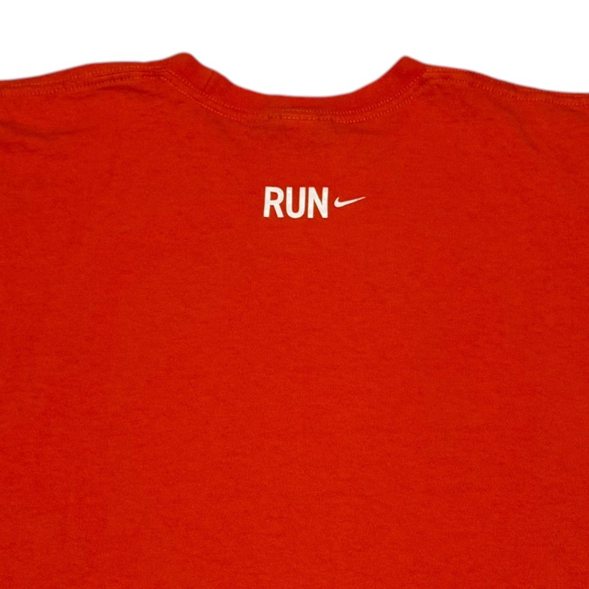 Nike × Vintage 2004 Nike Orange Stained Honolulu Marathon Shirt Adult Small Size US S / EU 44-46 / 1 - 6 Thumbnail