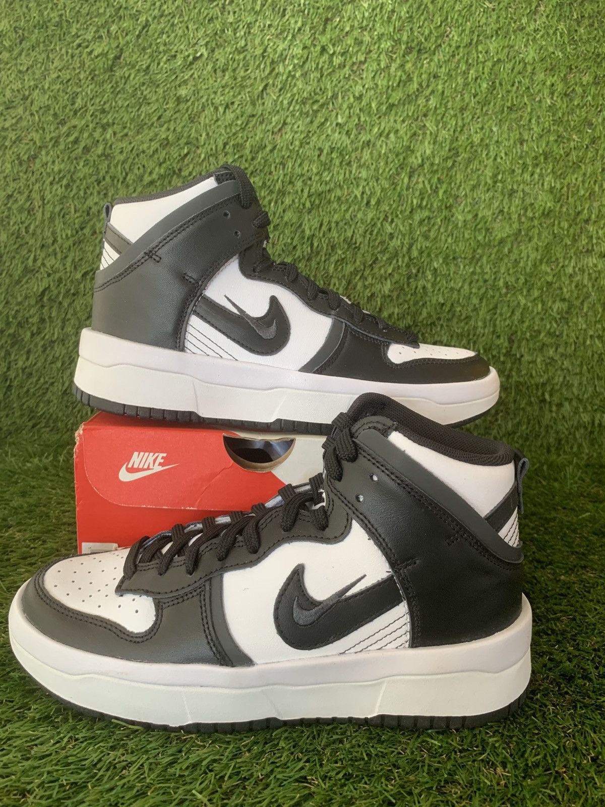 Nike Nike Dunk High Up "Panda" Women's Size US 6.5 / IT 36.5 - 1 Thumbnail