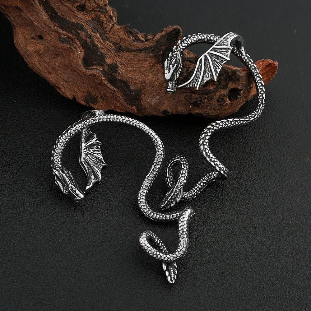 Japanese Brand × Vintage Flying Dragon Earrings Size ONE SIZE - 2 Thumbnail